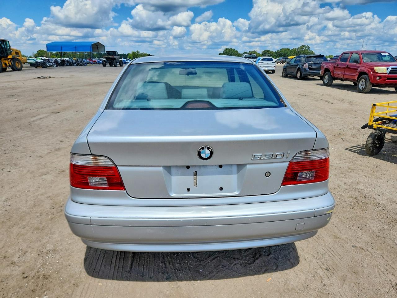 2001 Bmw 530 I Automatic Silver vin: WBADT63481CF10025