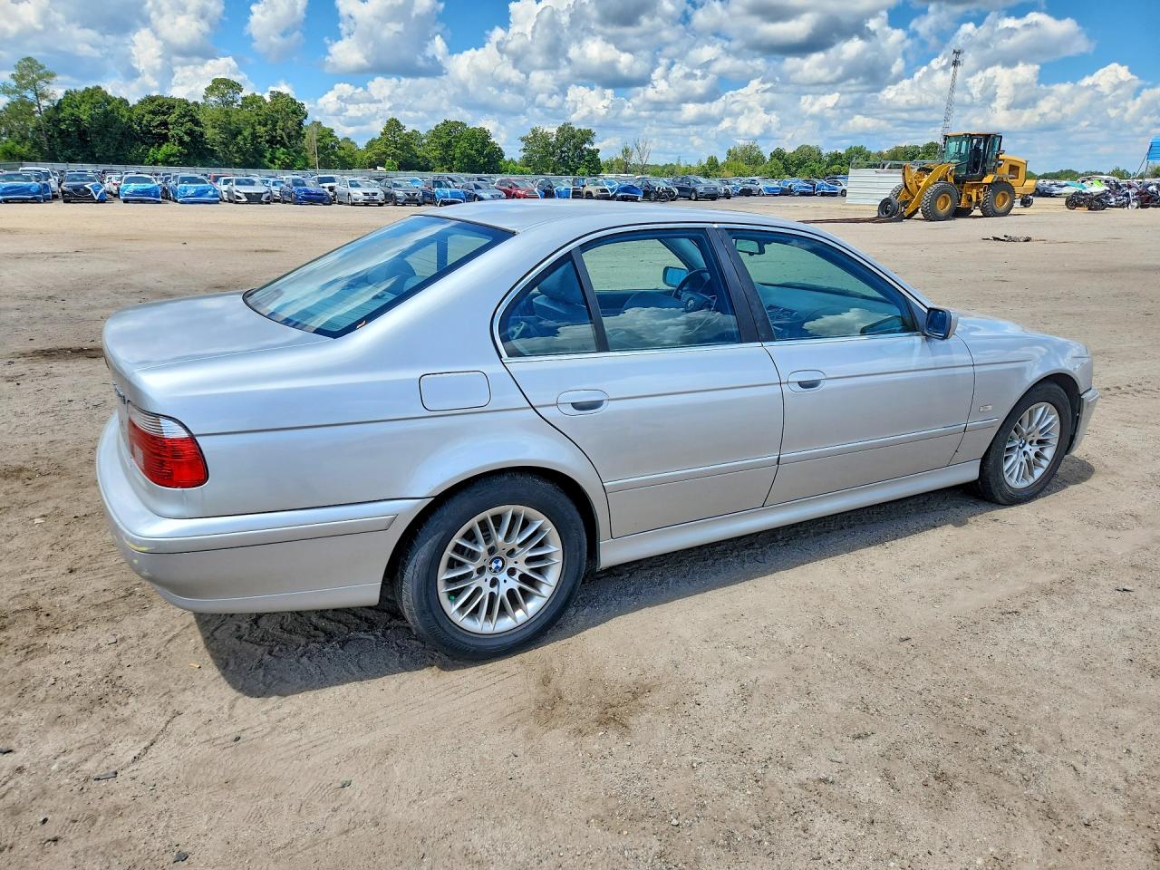 2001 Bmw 530 I Automatic Silver vin: WBADT63481CF10025