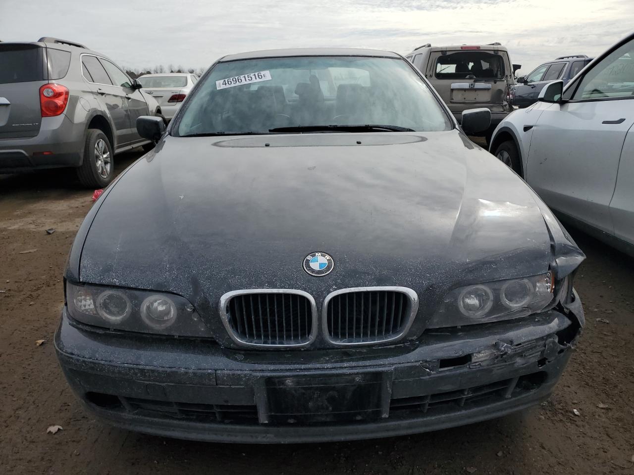 2002 Bmw 530 I Automatic Black vin: WBADT63482CH87548