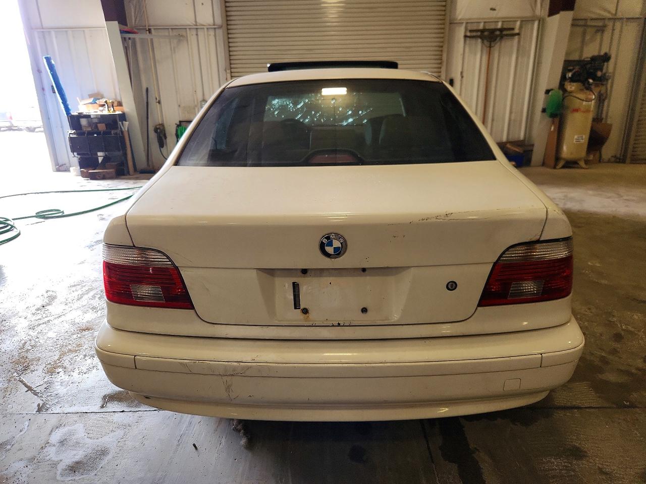 2002 Bmw 530 I Automatic White vin: WBADT63482CH92166
