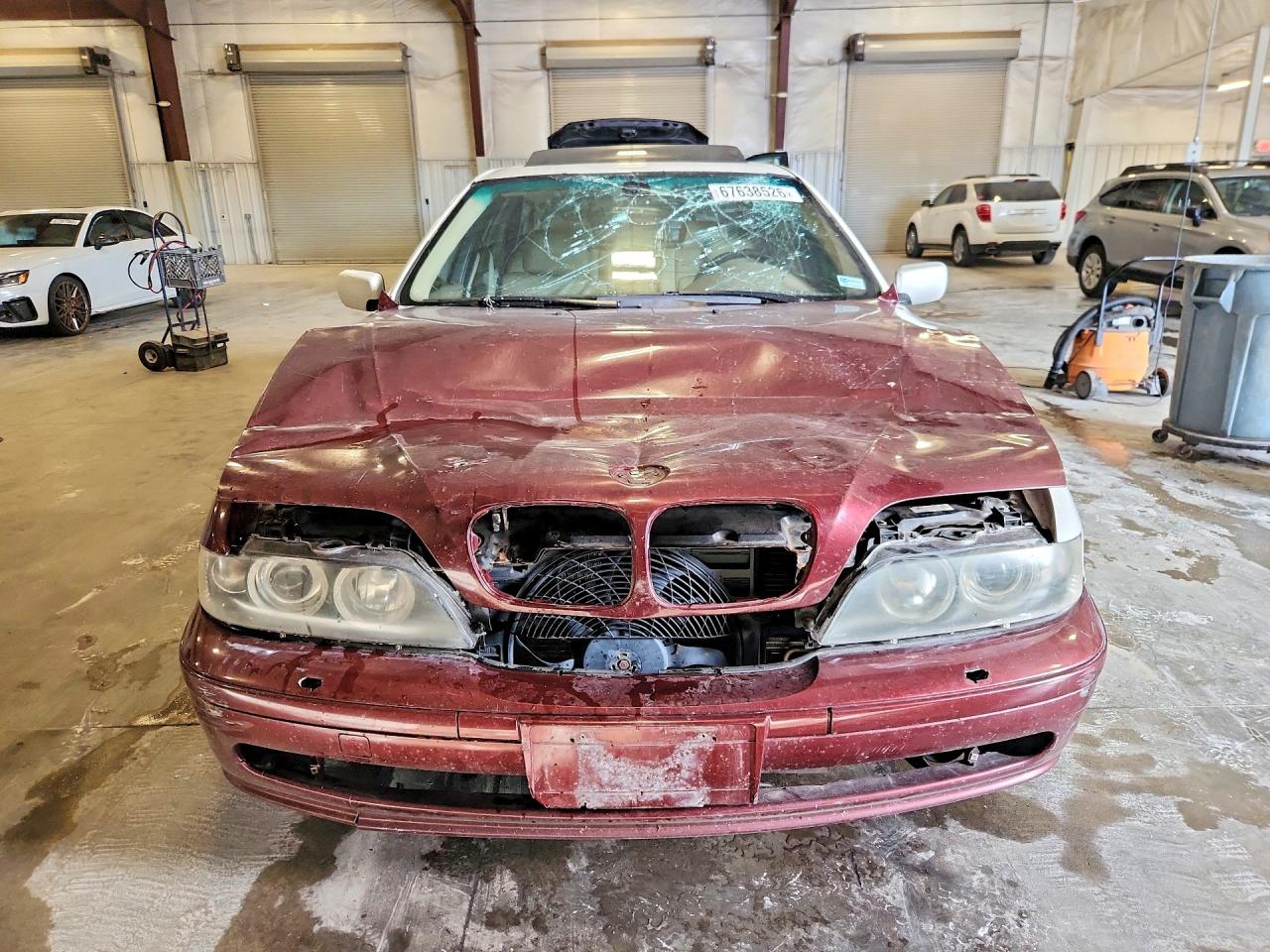 2002 Bmw 530 I Automatic White vin: WBADT63482CH92166