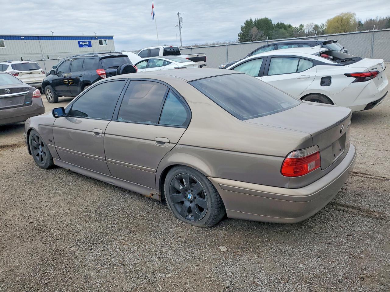2002 Bmw 530 I Gold vin: WBADT63482CH93091