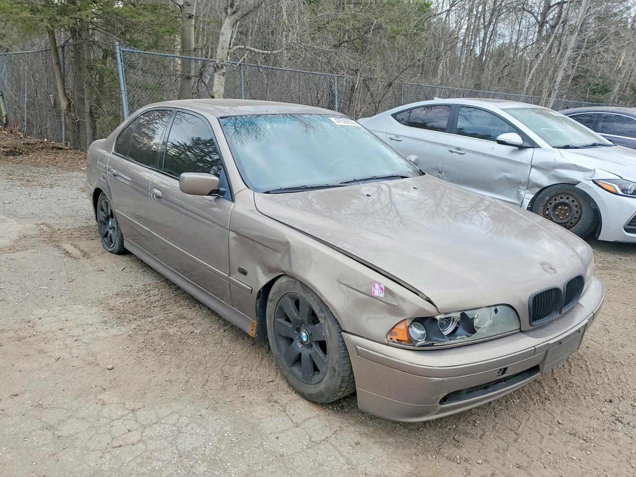 2002 Bmw 530 I Gold vin: WBADT63482CH93091