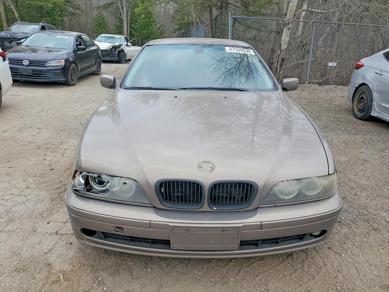 2002 Bmw 530 I Gold vin: WBADT63482CH93091