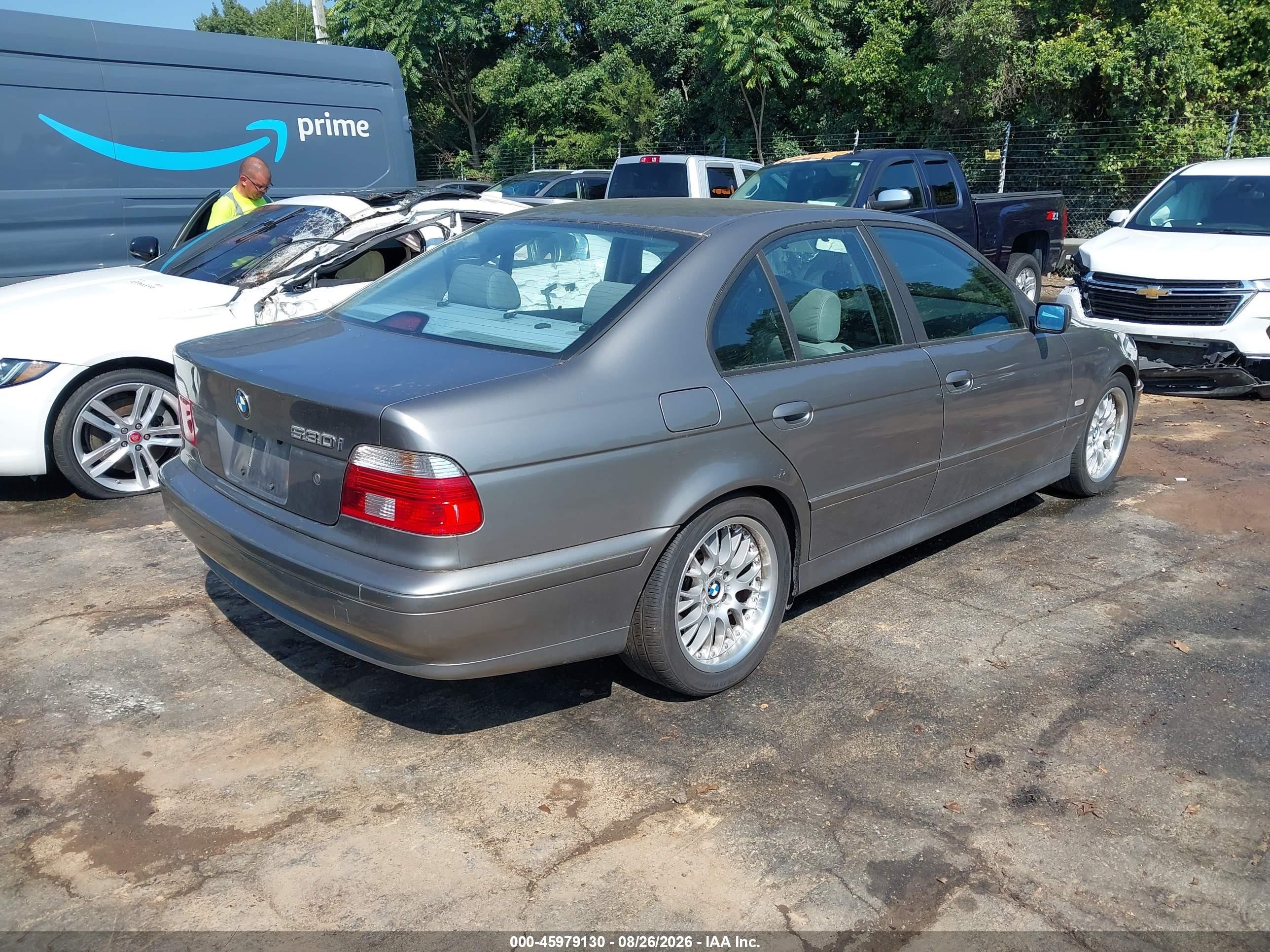 2003 Bmw 530ia   Gray vin: WBADT63483CK32646
