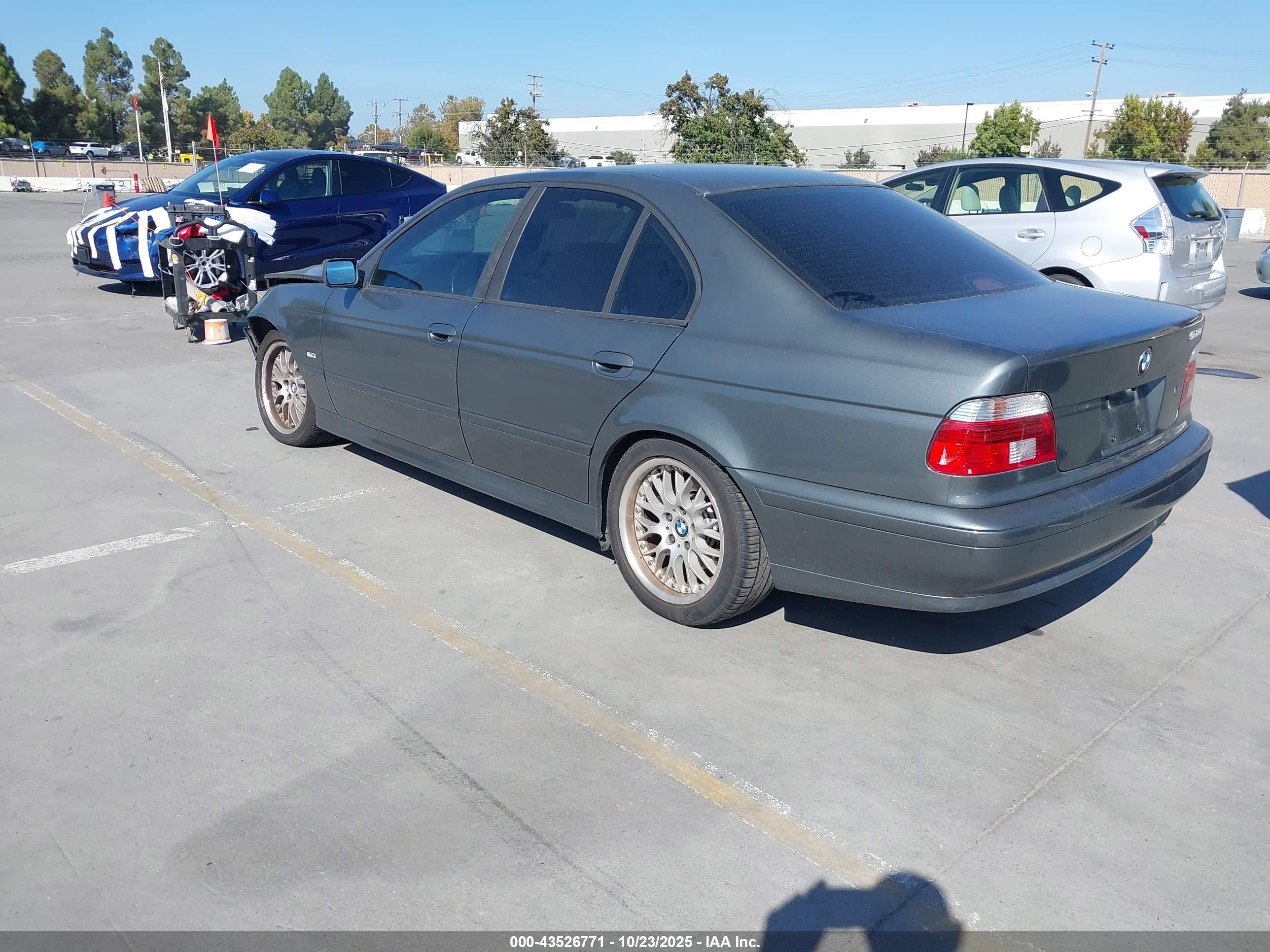 2003 Bmw 530ia   Gray vin: WBADT63483CK38768
