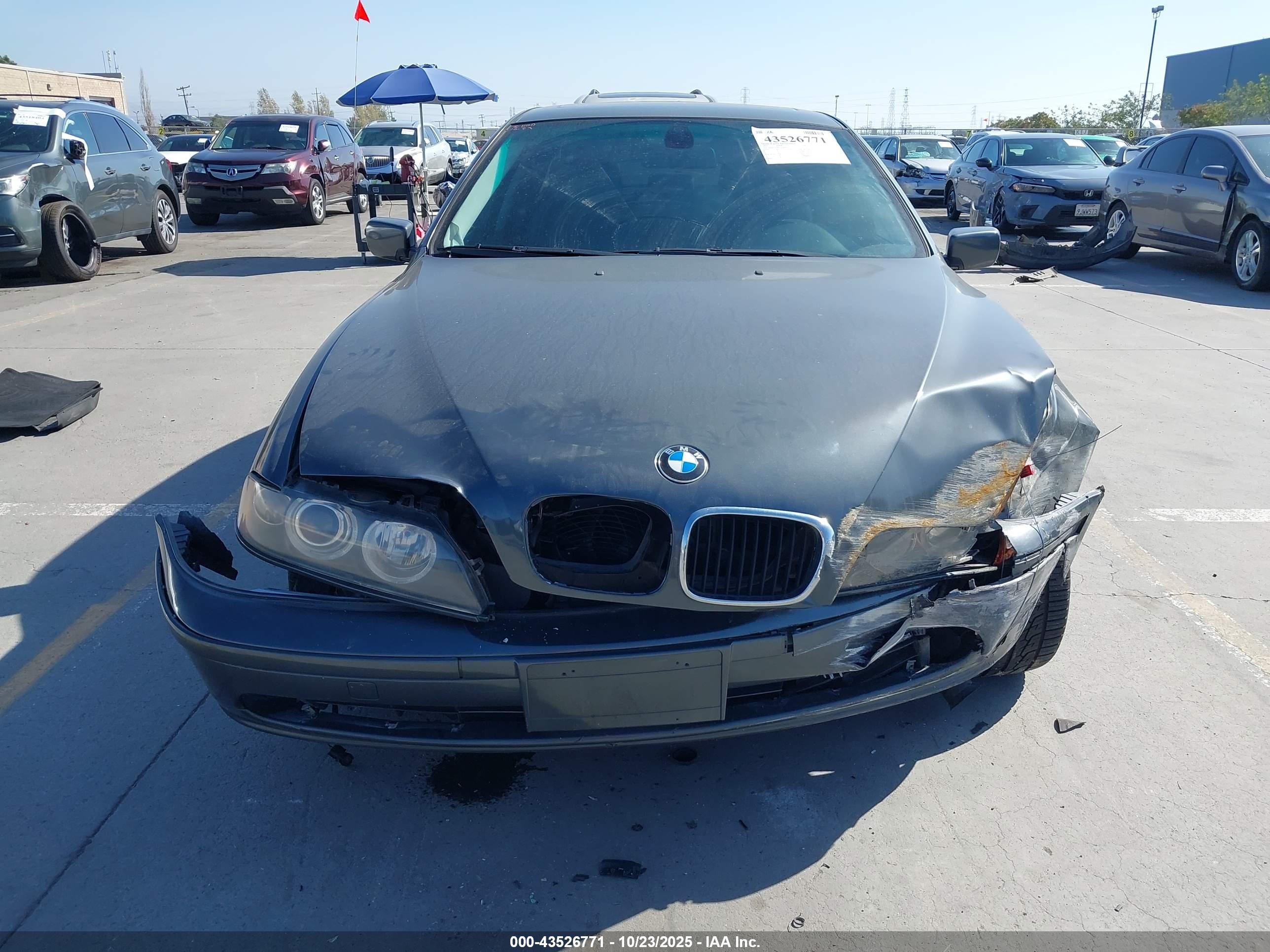 2003 Bmw 530ia   Gray vin: WBADT63483CK38768
