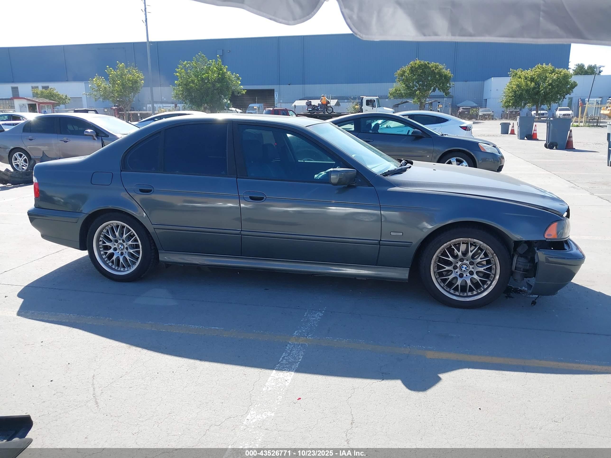 2003 Bmw 530ia   Gray vin: WBADT63483CK38768
