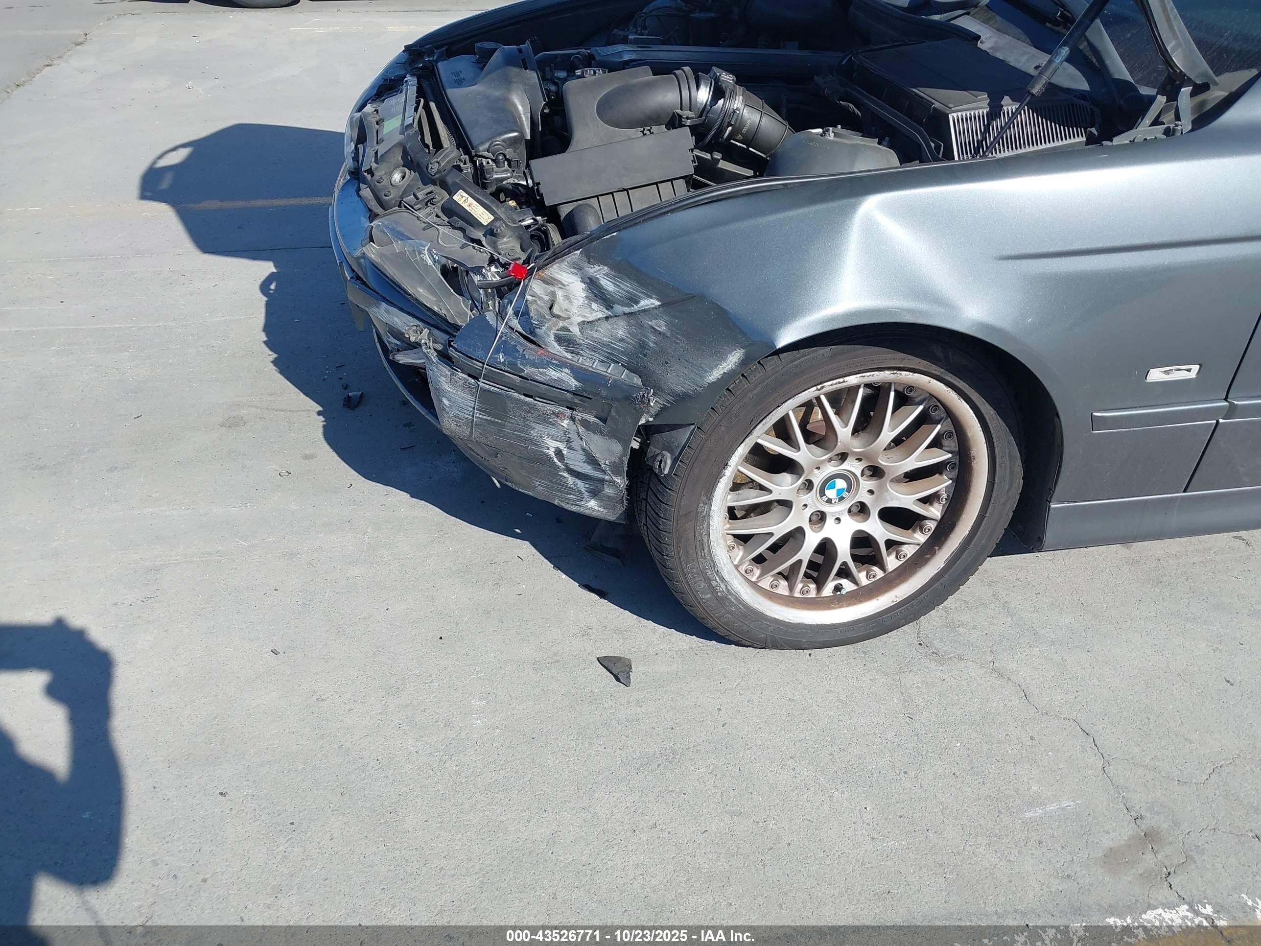 2003 Bmw 530ia   Gray vin: WBADT63483CK38768