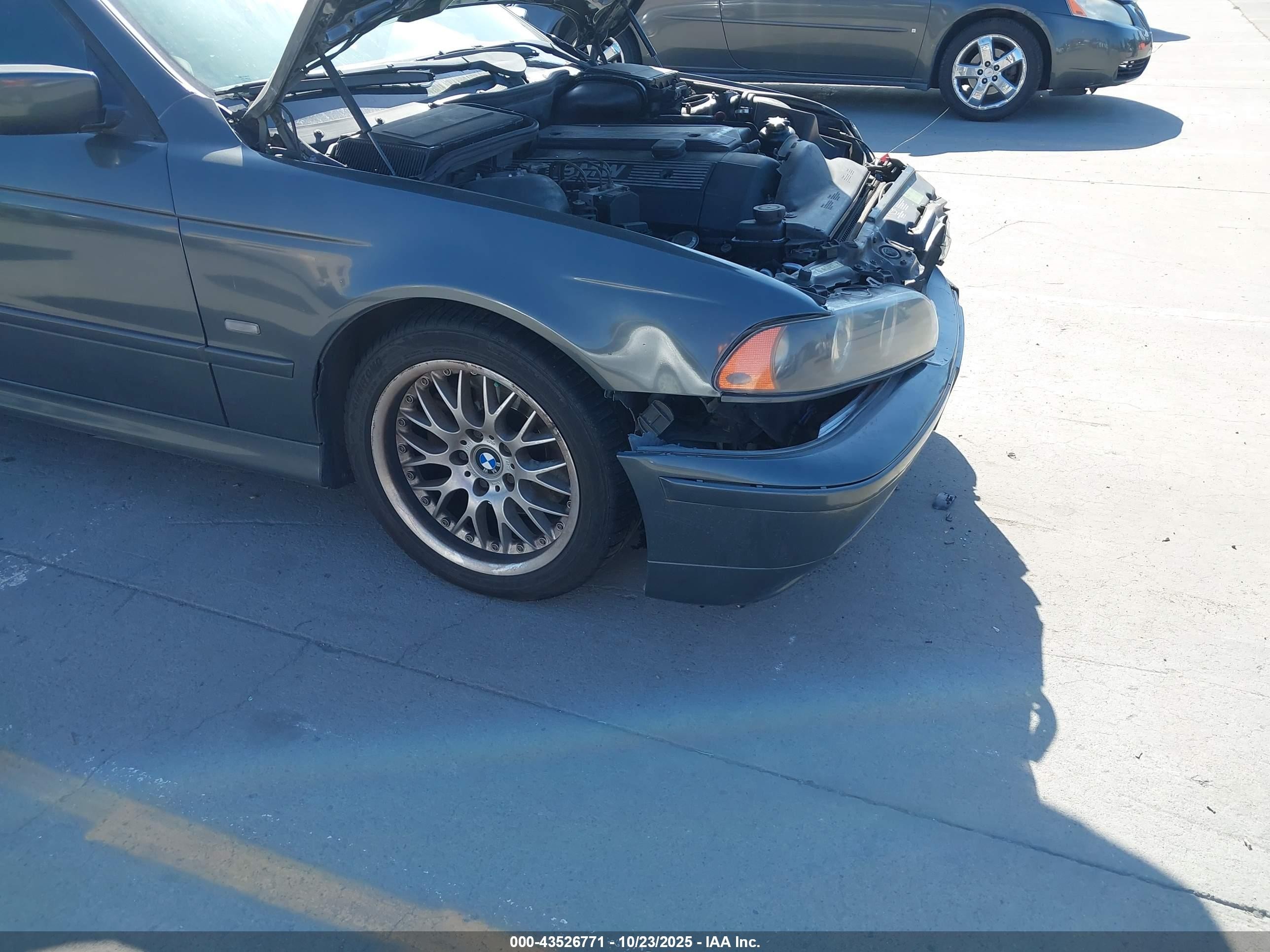 2003 Bmw 530ia   Gray vin: WBADT63483CK38768