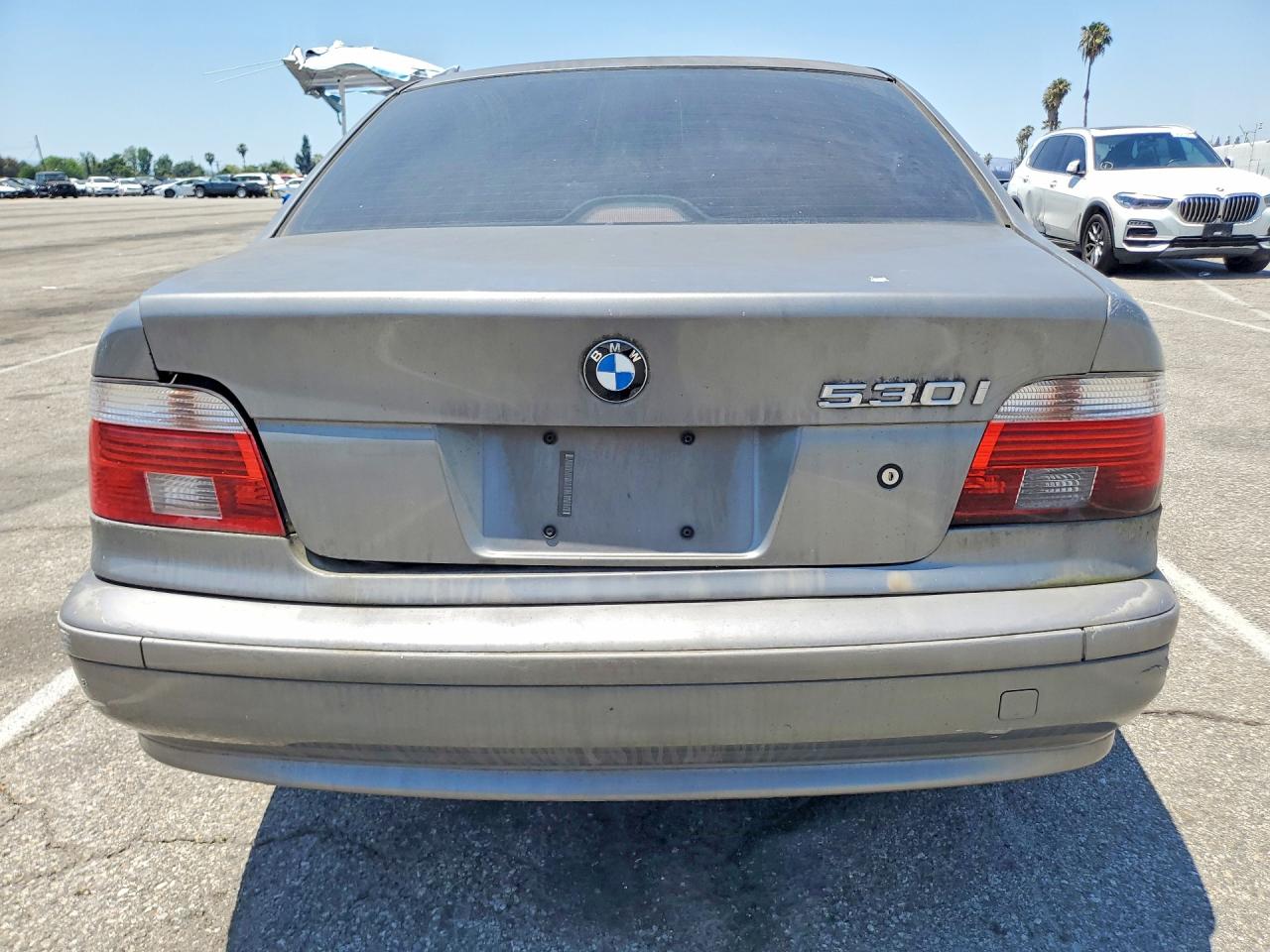 2003 Bmw 530 I Automatic Gray vin: WBADT63483CK38916