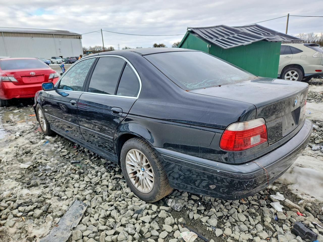 2001 Bmw 530 I Automatic Black vin: WBADT63491CF08641