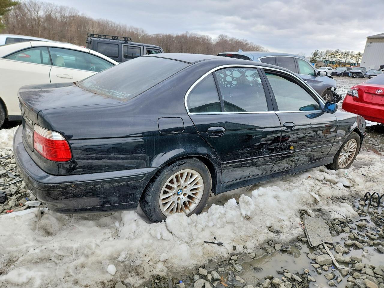 2001 Bmw 530 I Automatic Black vin: WBADT63491CF08641