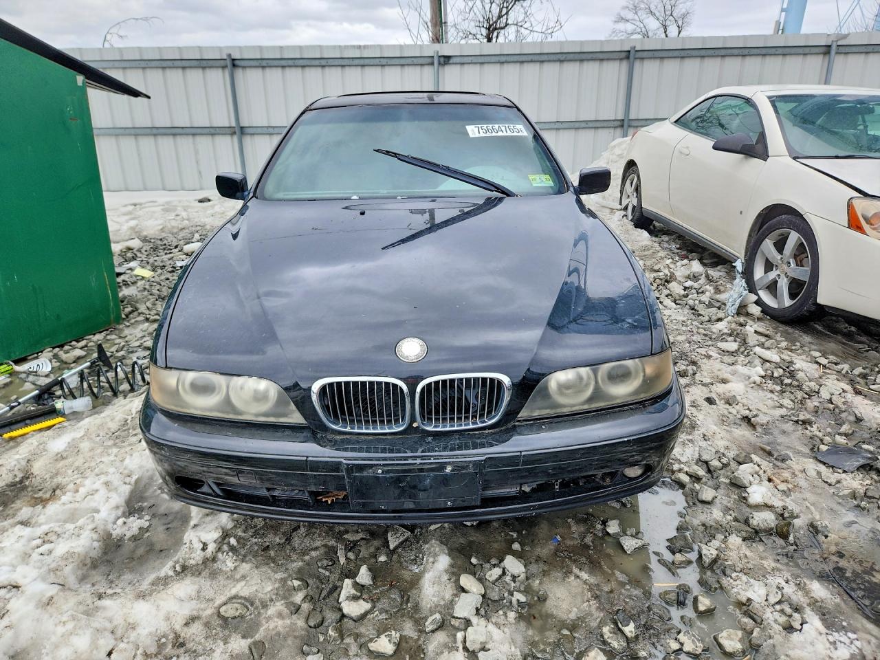 2001 Bmw 530 I Automatic Black vin: WBADT63491CF08641