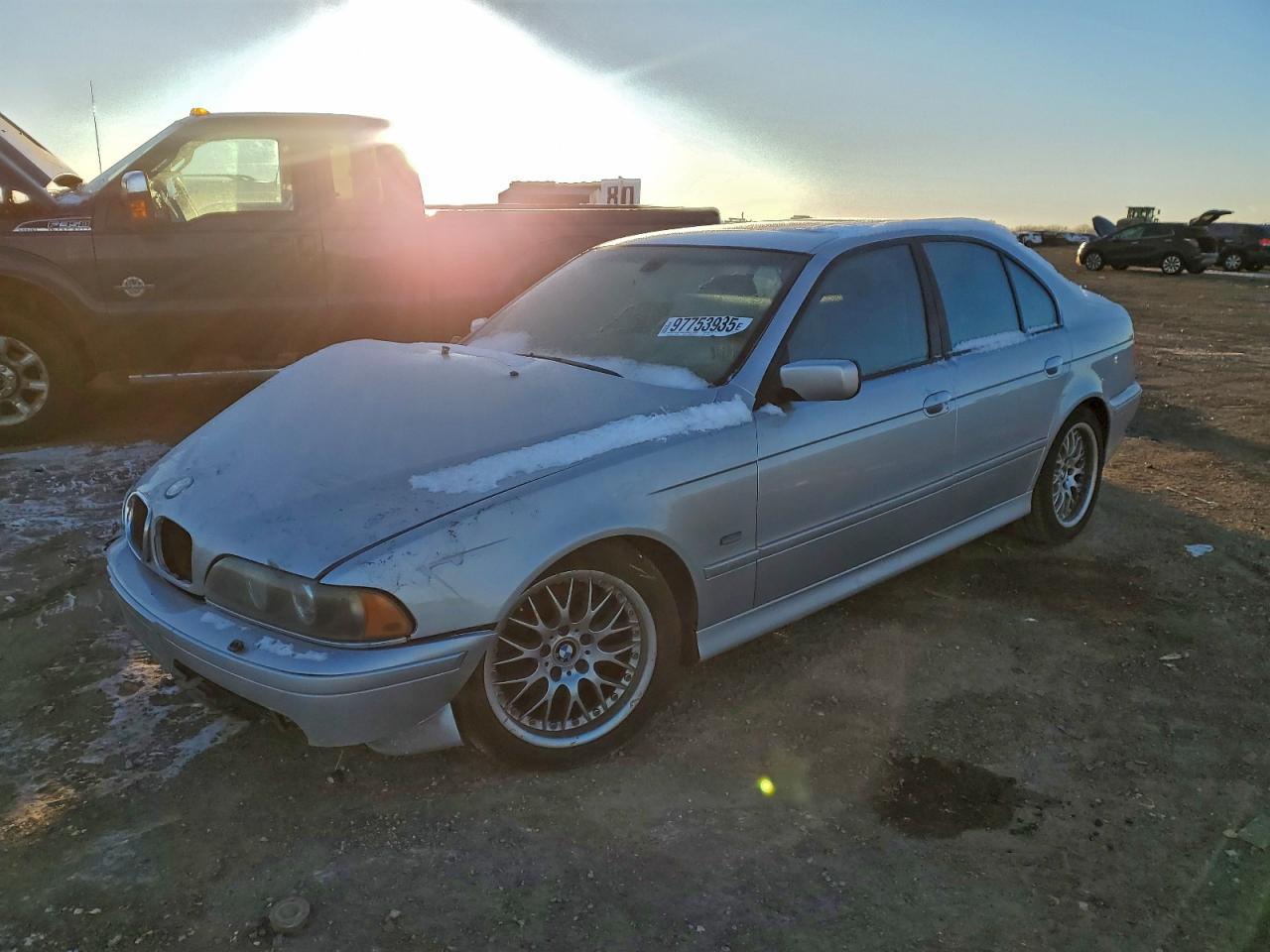 2001 Bmw 530 I Automatic Серебряный vin: WBADT63491CF10387
