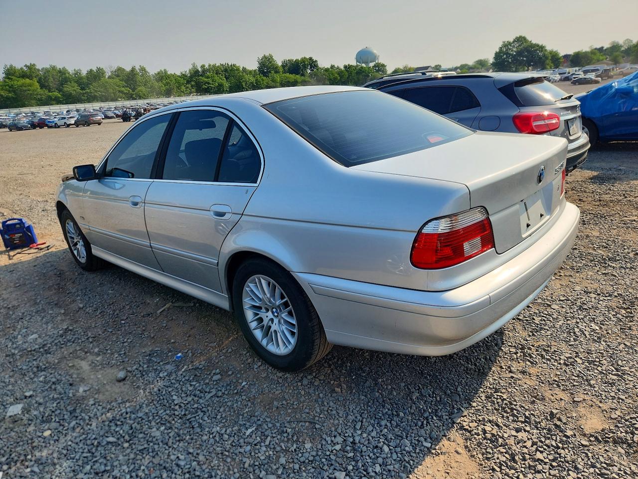 2002 Bmw 530 I Automatic Silver vin: WBADT63492CH85940