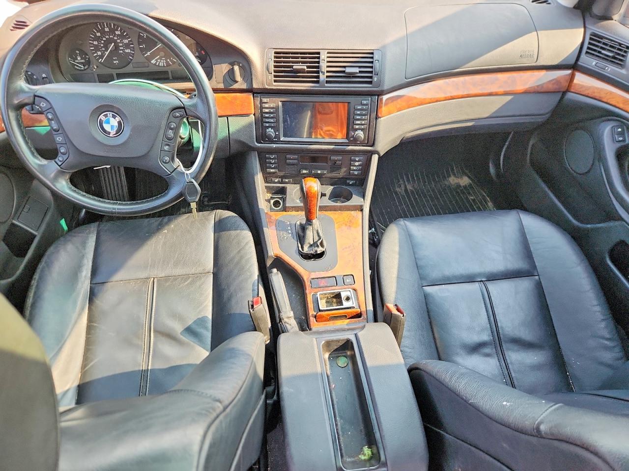 2002 Bmw 530 I Automatic Silver vin: WBADT63492CH85940