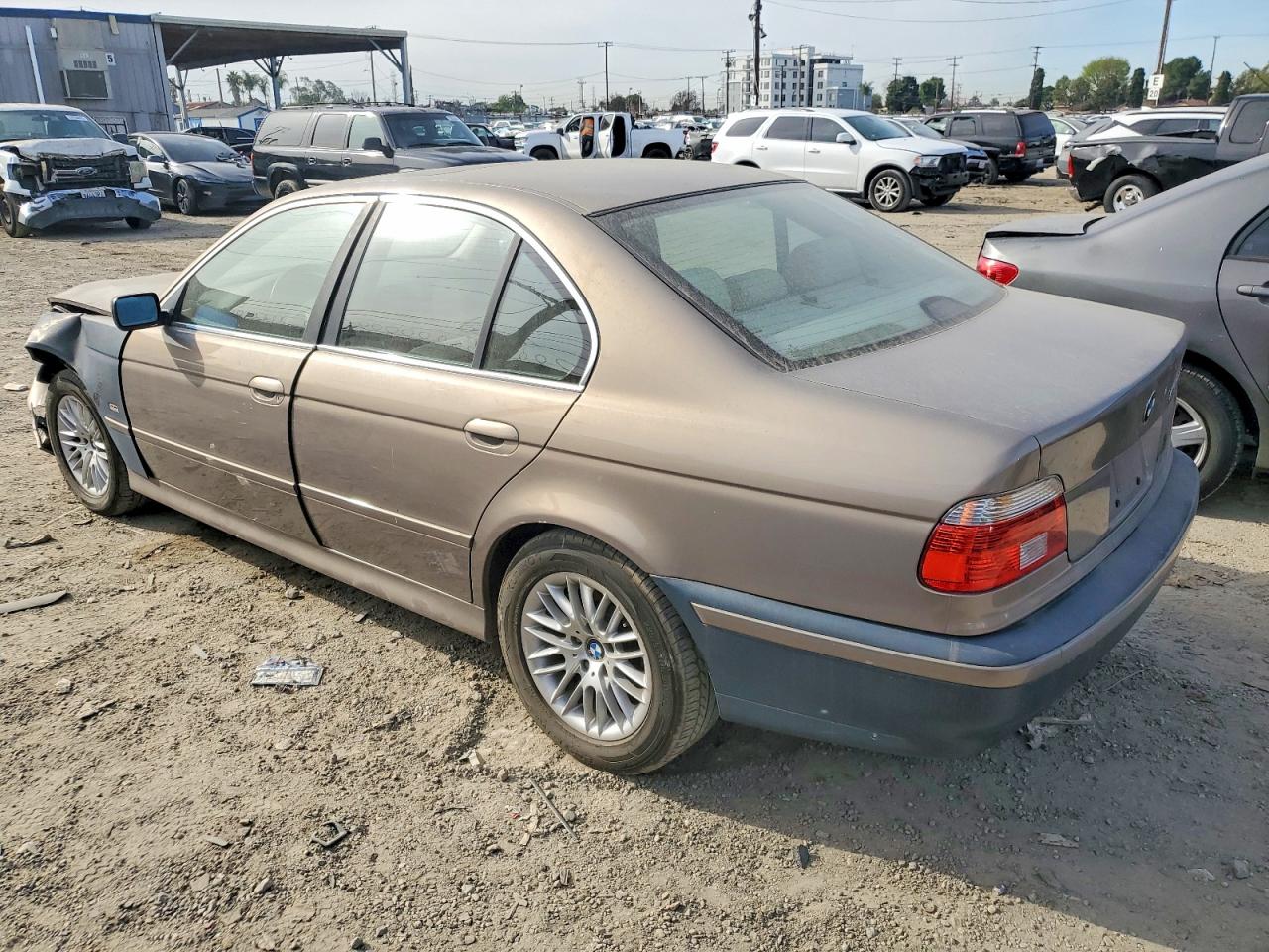 2002 Bmw 530 I Automatic Желто-коричневый vin: WBADT63492CH89261