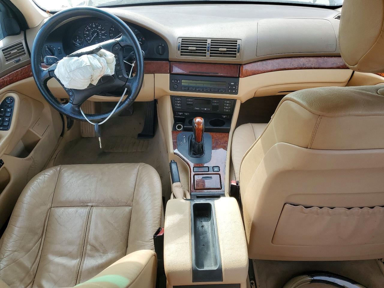 2002 Bmw 530 I Automatic Желто-коричневый vin: WBADT63492CH89261