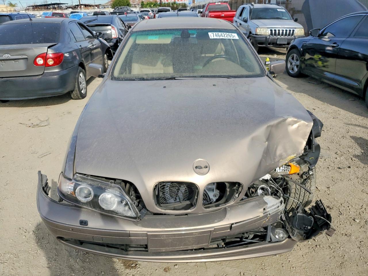 2002 Bmw 530 I Automatic Желто-коричневый vin: WBADT63492CH89261