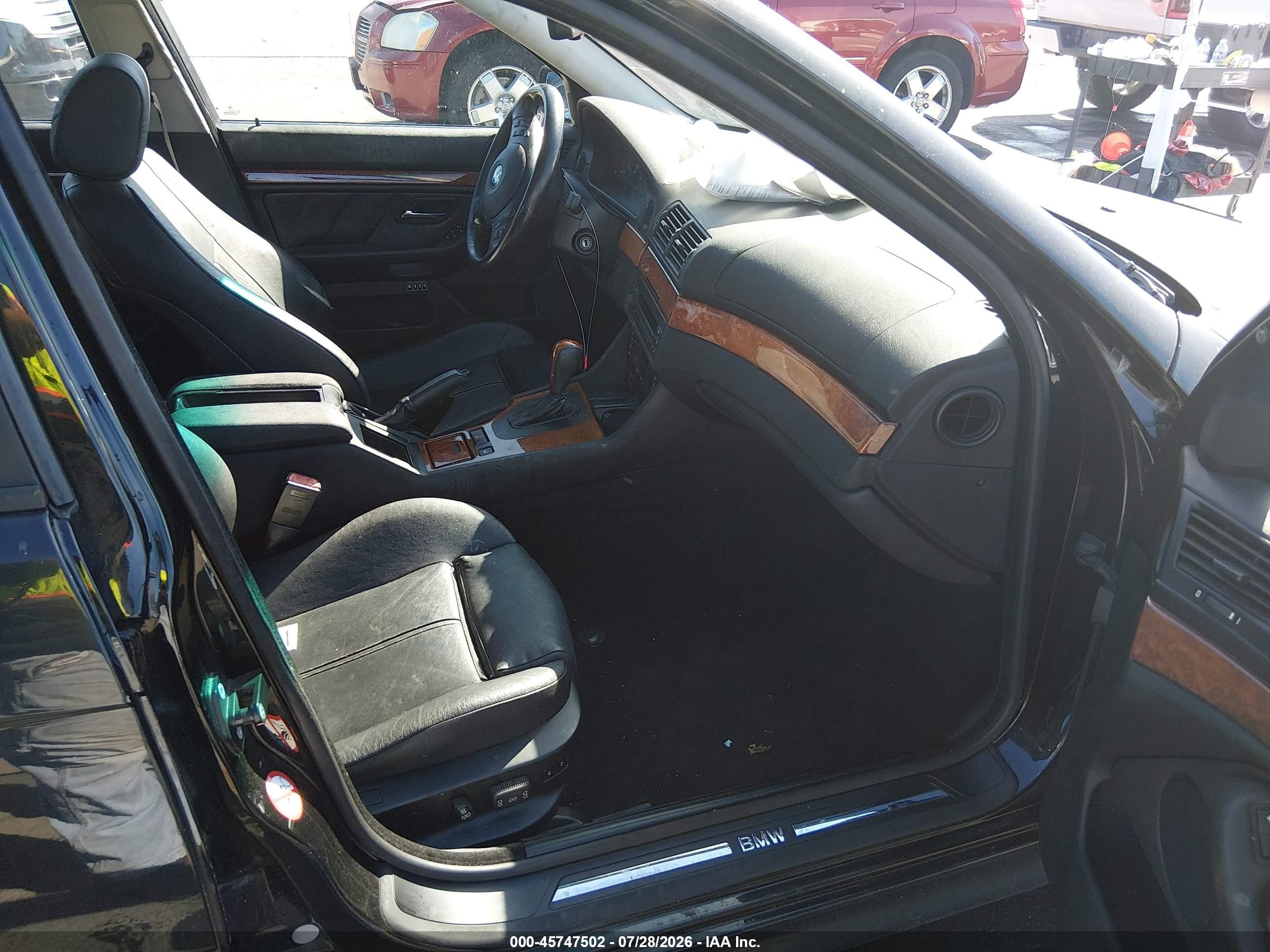 2002 Bmw 530ia   Черный vin: WBADT63492CH89941
