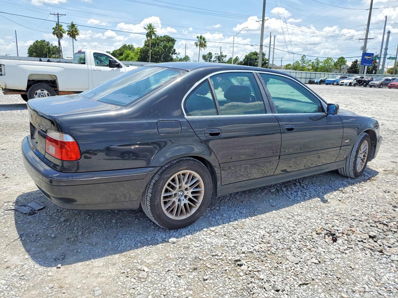 2003 Bmw 530 I Automatic Charcoal vin: WBADT63493CK30842
