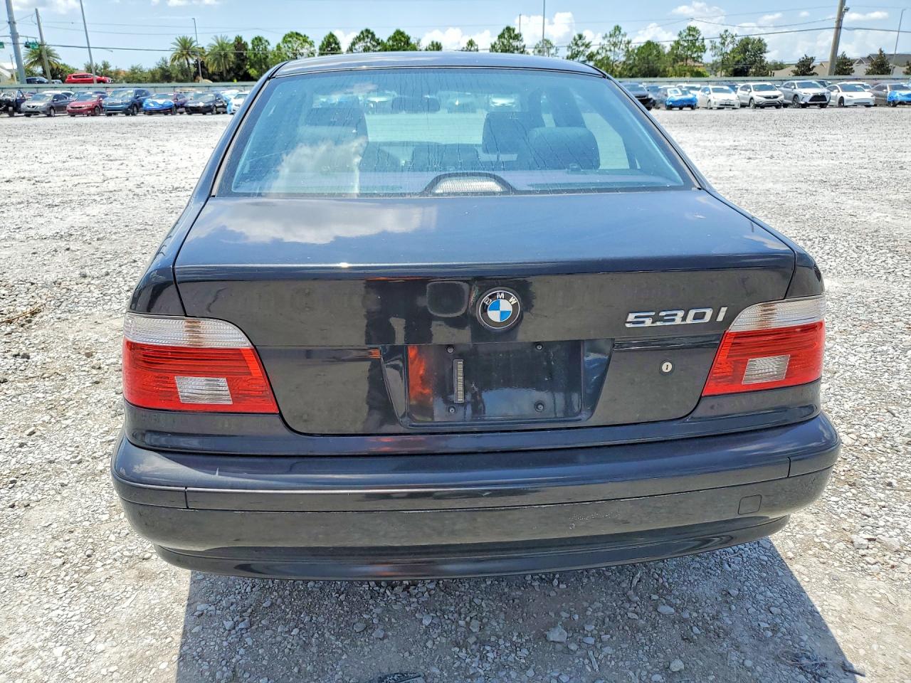 2003 Bmw 530 I Automatic Charcoal vin: WBADT63493CK30842