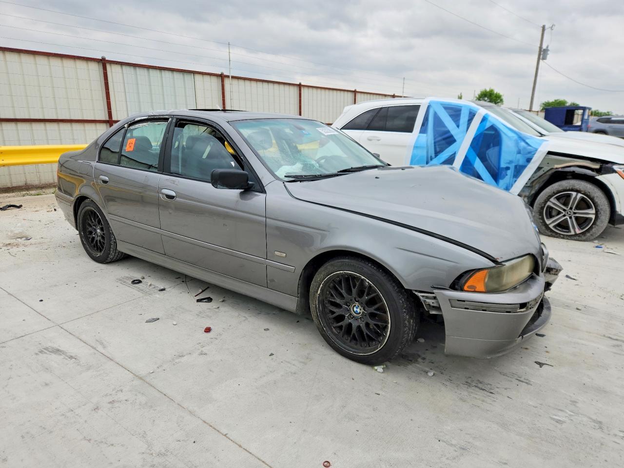 2003 Bmw 530 I Automatic Gray vin: WBADT63493CK30940