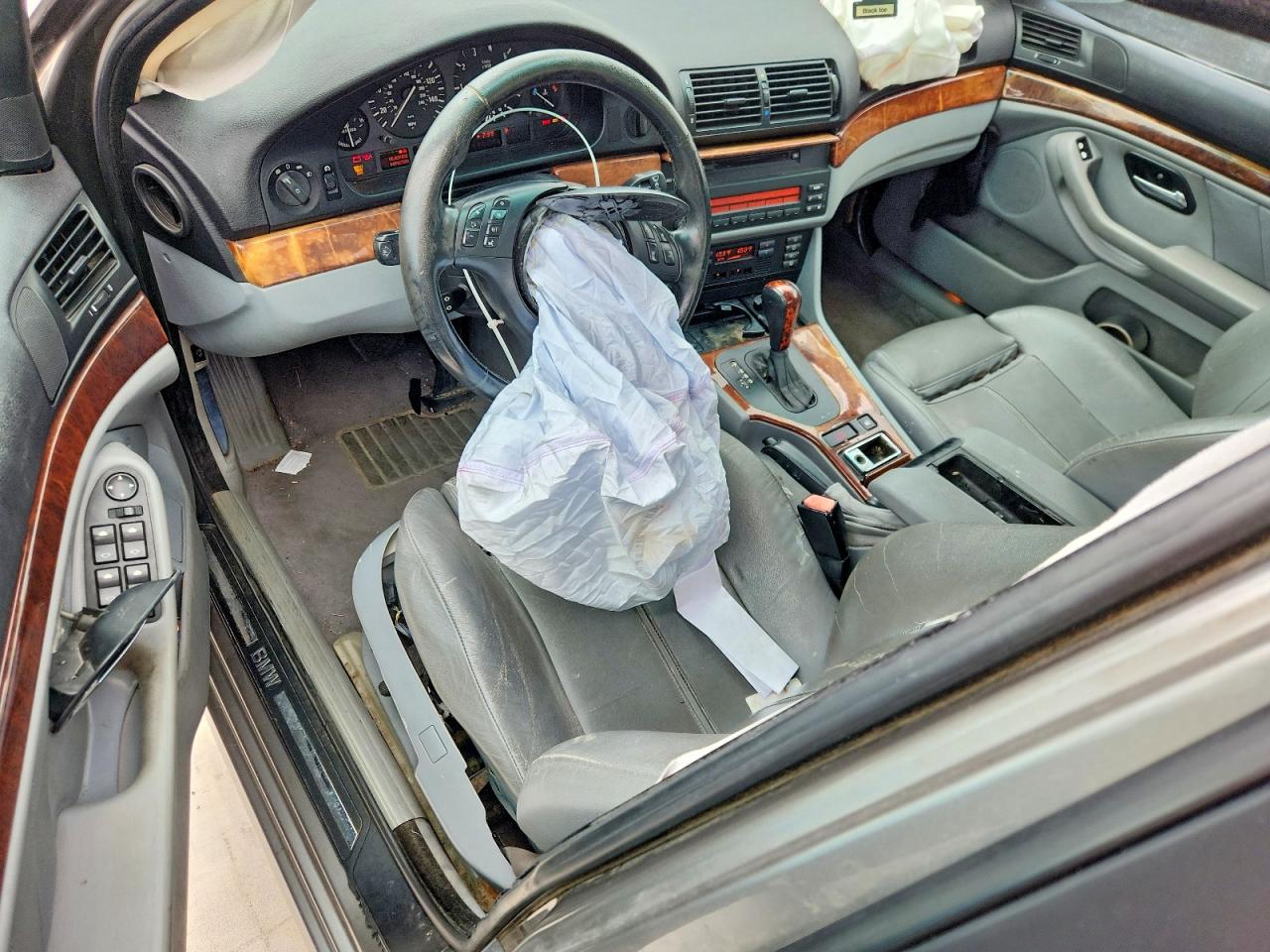 2003 Bmw 530 I Automatic Gray vin: WBADT63493CK30940