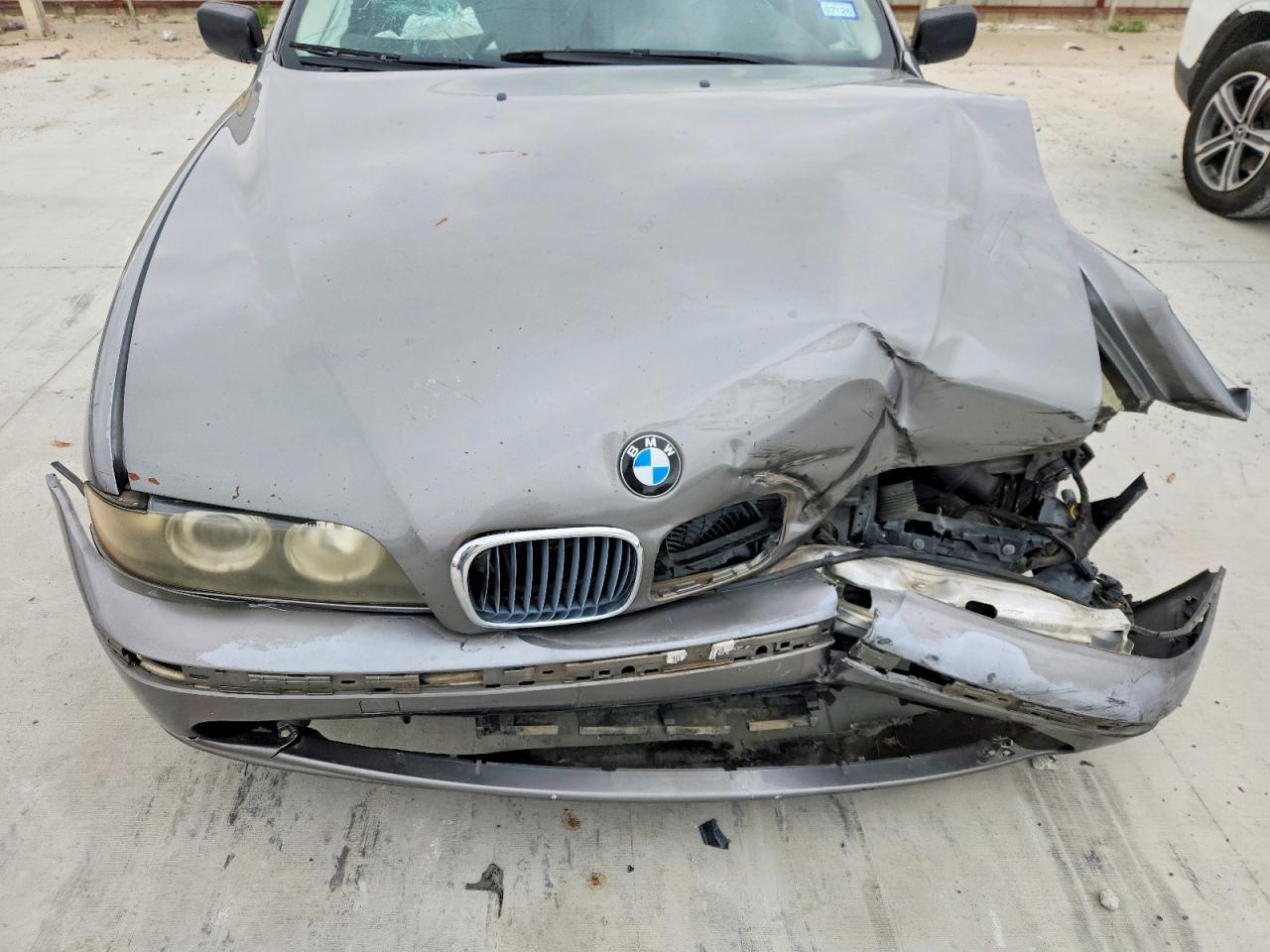 2003 Bmw 530 I Automatic Gray vin: WBADT63493CK30940