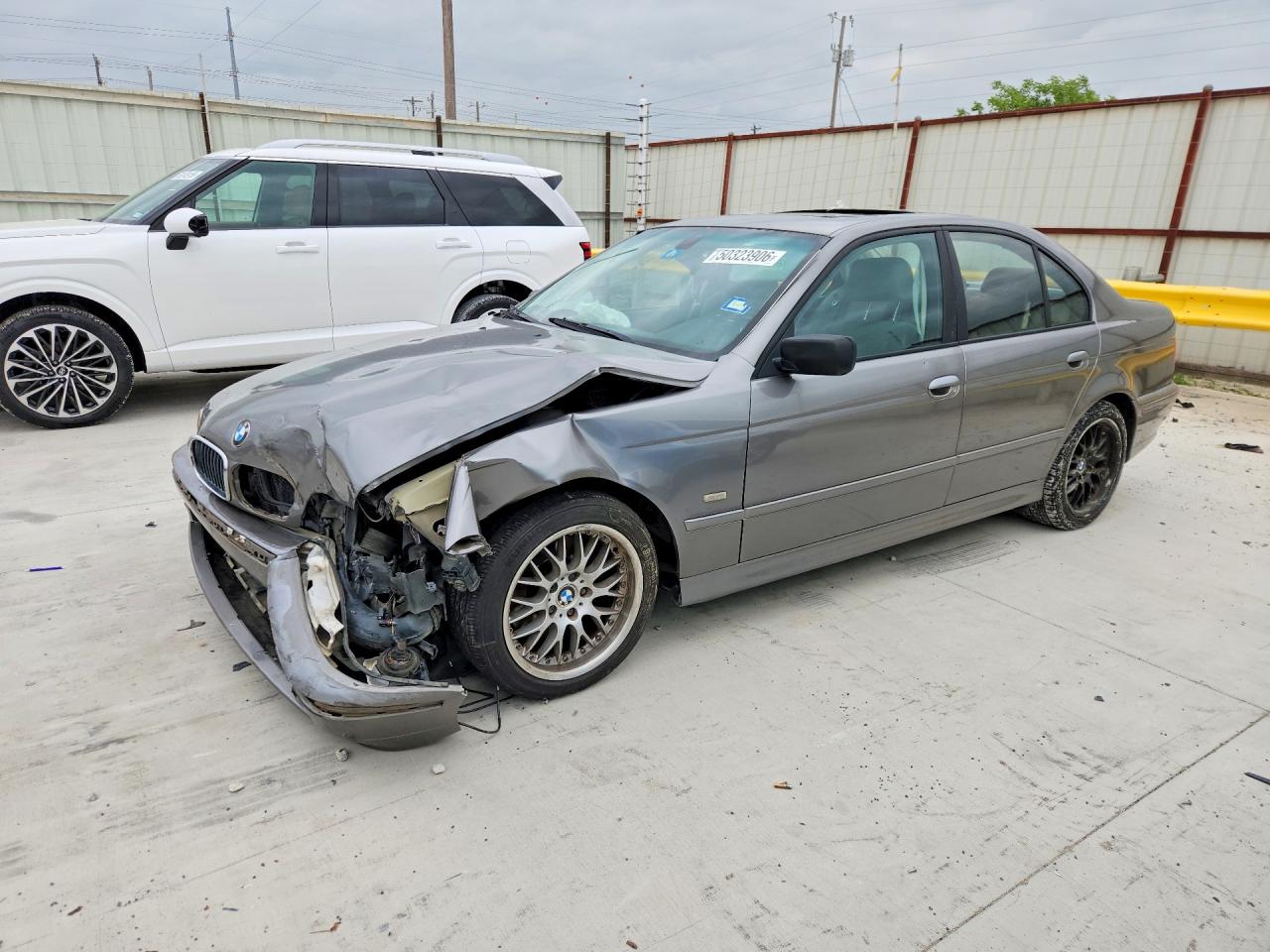 2003 Bmw 530 I Automatic Серый vin: WBADT63493CK30940