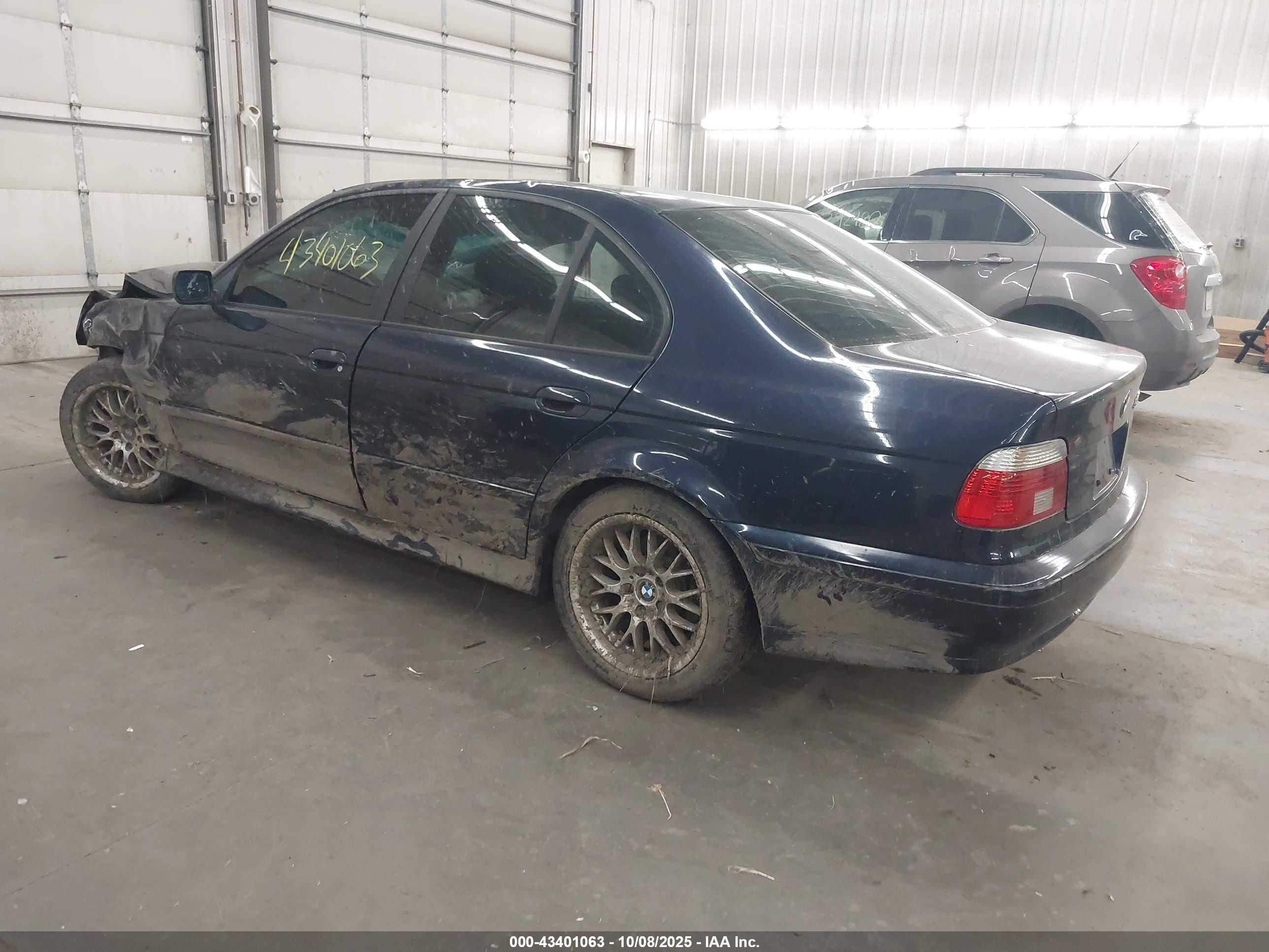 2003 Bmw 530ia   Dark Blue vin: WBADT63493CK45731