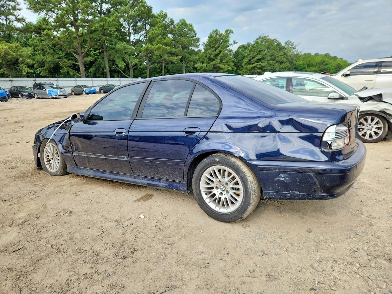 2001 Bmw 530 I Automatic Blue vin: WBADT634X1CF05540