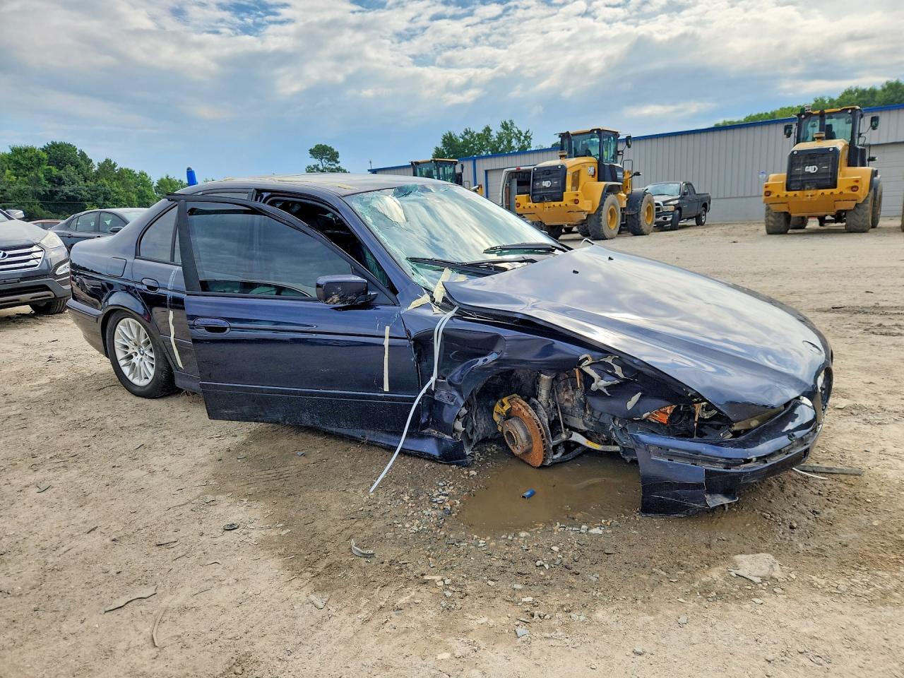 2001 Bmw 530 I Automatic Blue vin: WBADT634X1CF05540