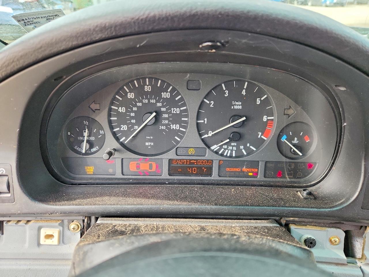 2001 Bmw 530 I Automatic Blue vin: WBADT634X1CF05540