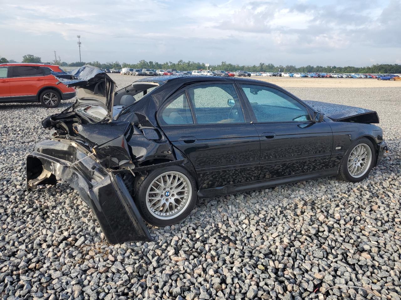 2001 Bmw 530 I Automatic Black vin: WBADT634X1CF14089