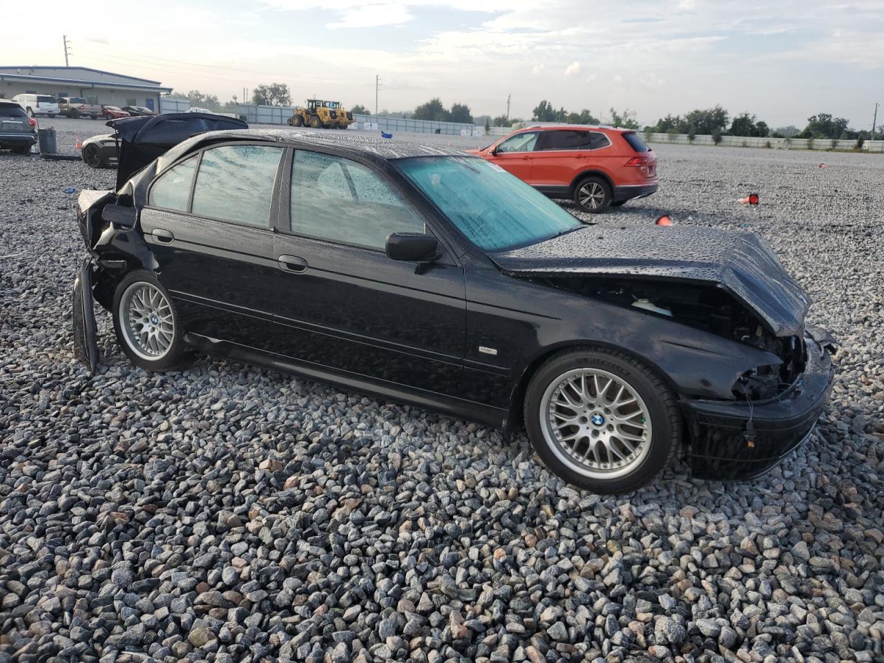2001 Bmw 530 I Automatic Black vin: WBADT634X1CF14089