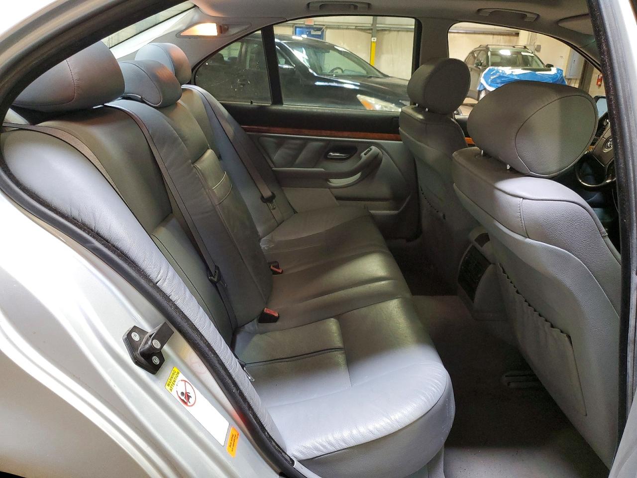 2001 Bmw 530 I Automatic Silver vin: WBADT634X1CF14349