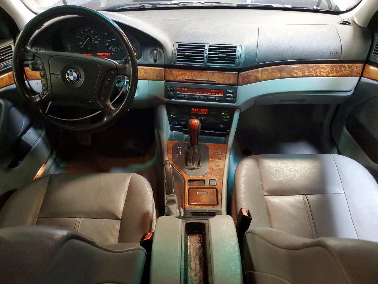 2001 Bmw 530 I Automatic Silver vin: WBADT634X1CF14349