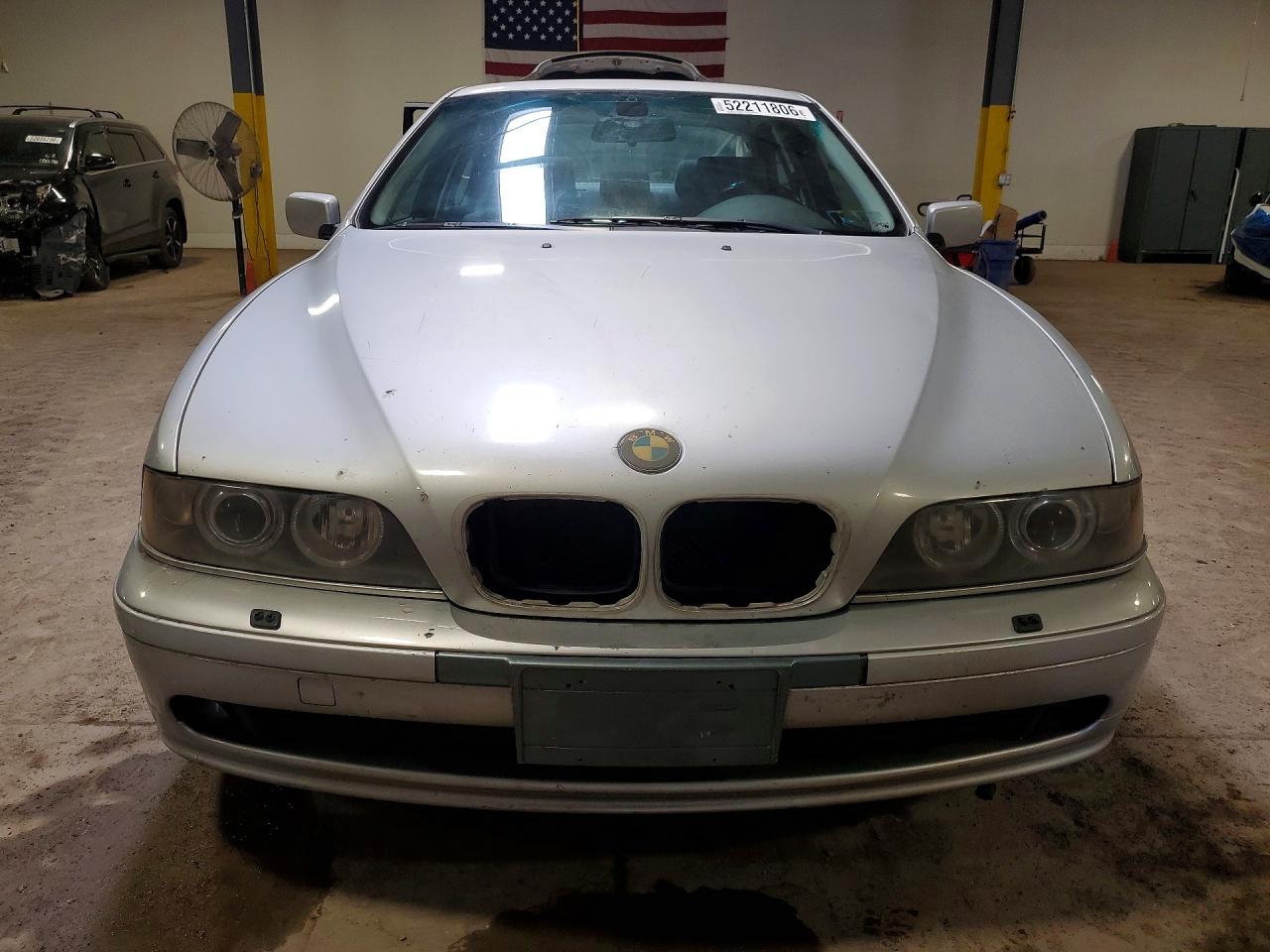 2001 Bmw 530 I Automatic Silver vin: WBADT634X1CF14349