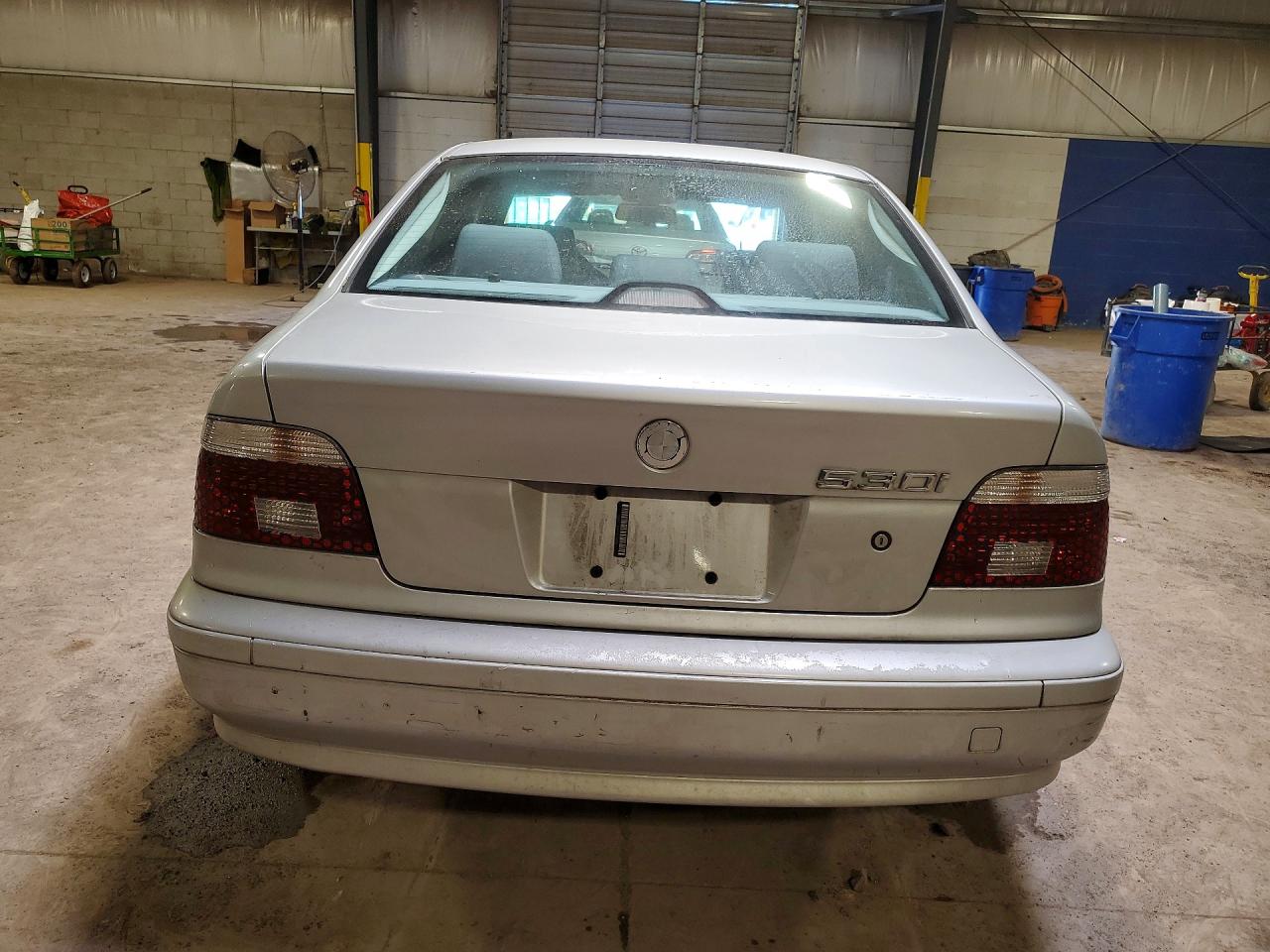 2001 Bmw 530 I Automatic Silver vin: WBADT634X1CF14349