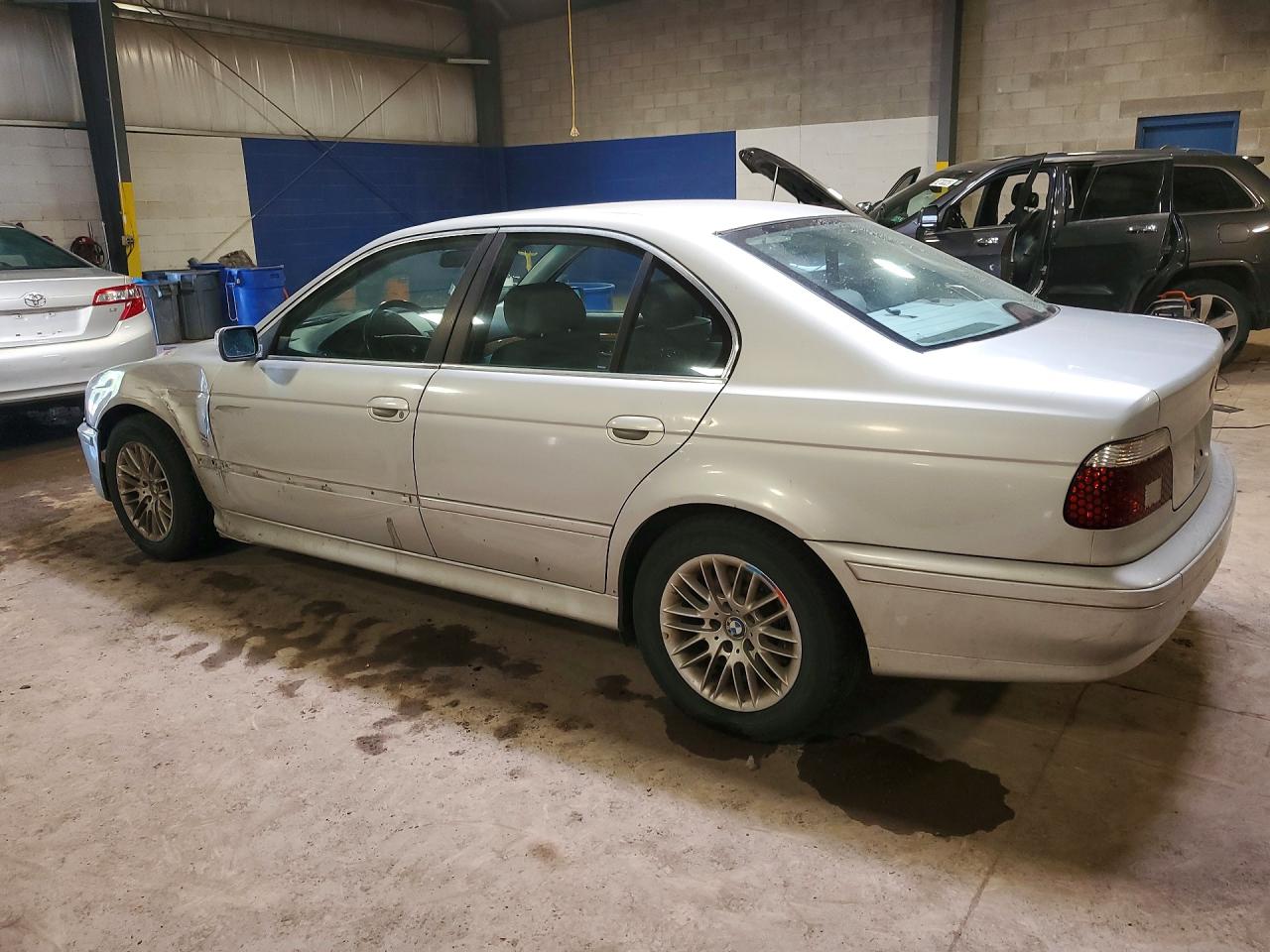 2001 Bmw 530 I Automatic Silver vin: WBADT634X1CF14349