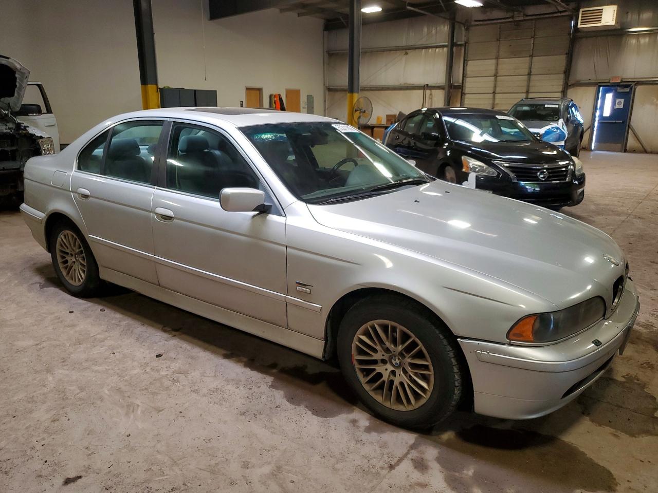 2001 Bmw 530 I Automatic Silver vin: WBADT634X1CF14349
