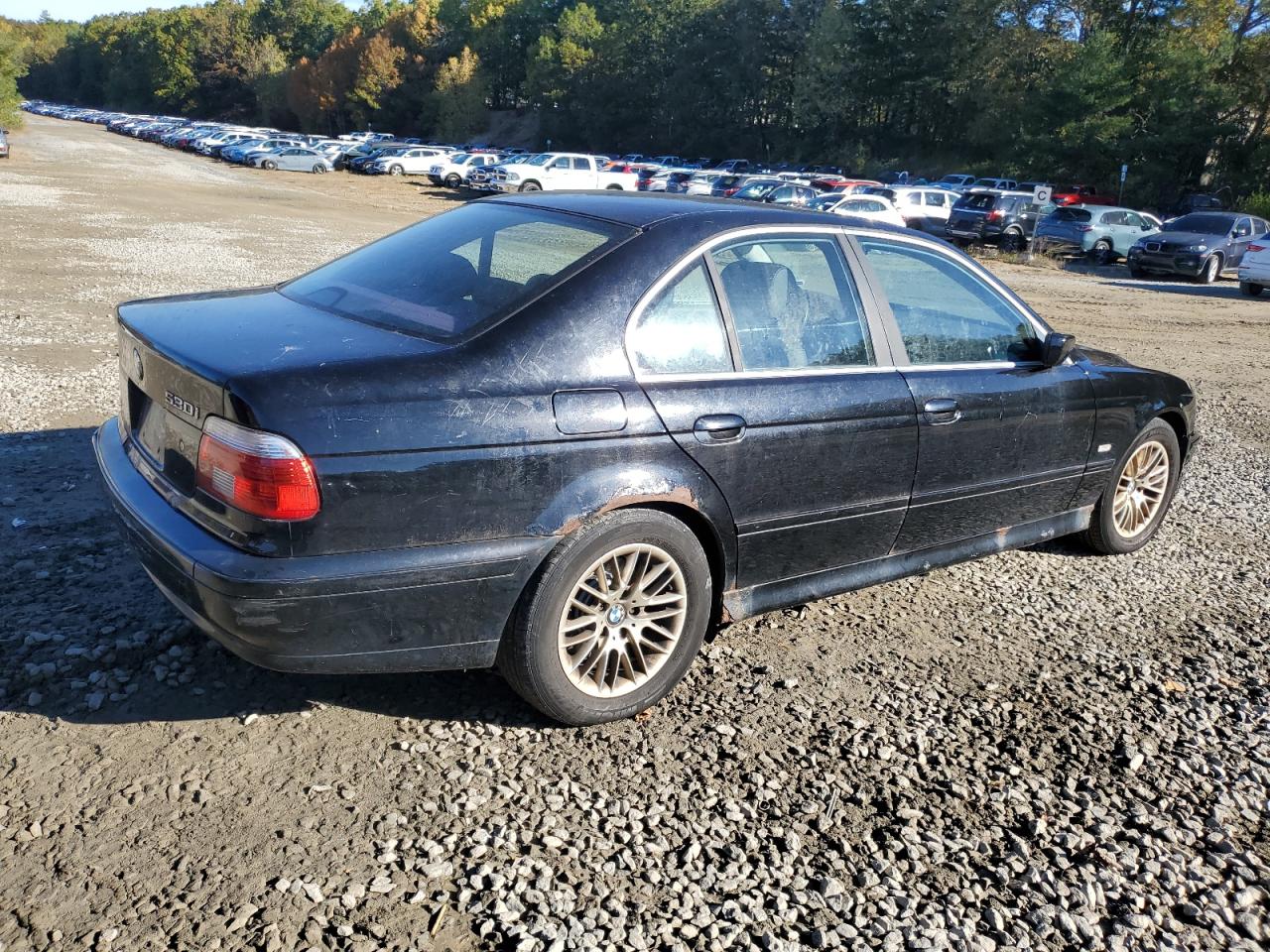 2002 Bmw 530 I Automatic Black vin: WBADT634X2CH92606