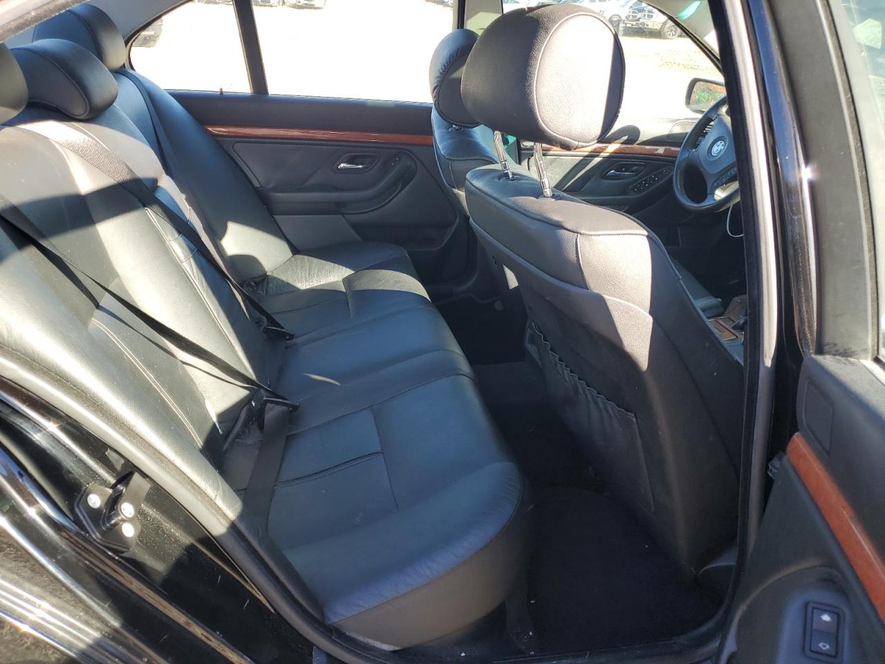 2002 Bmw 530 I Automatic Black vin: WBADT634X2CH92606
