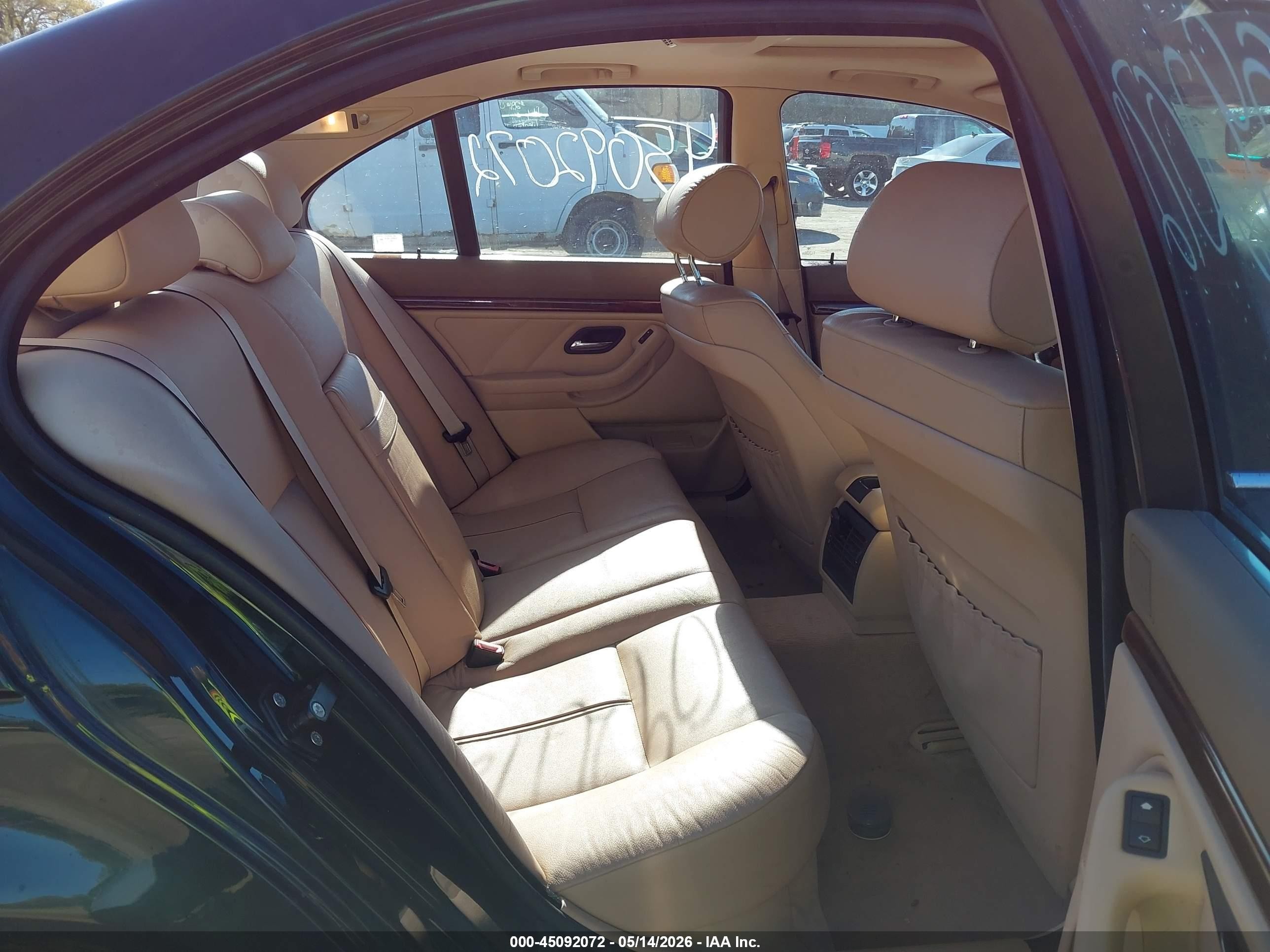 2003 Bmw 530ia Зеленый vin: WBADT634X3CK28288