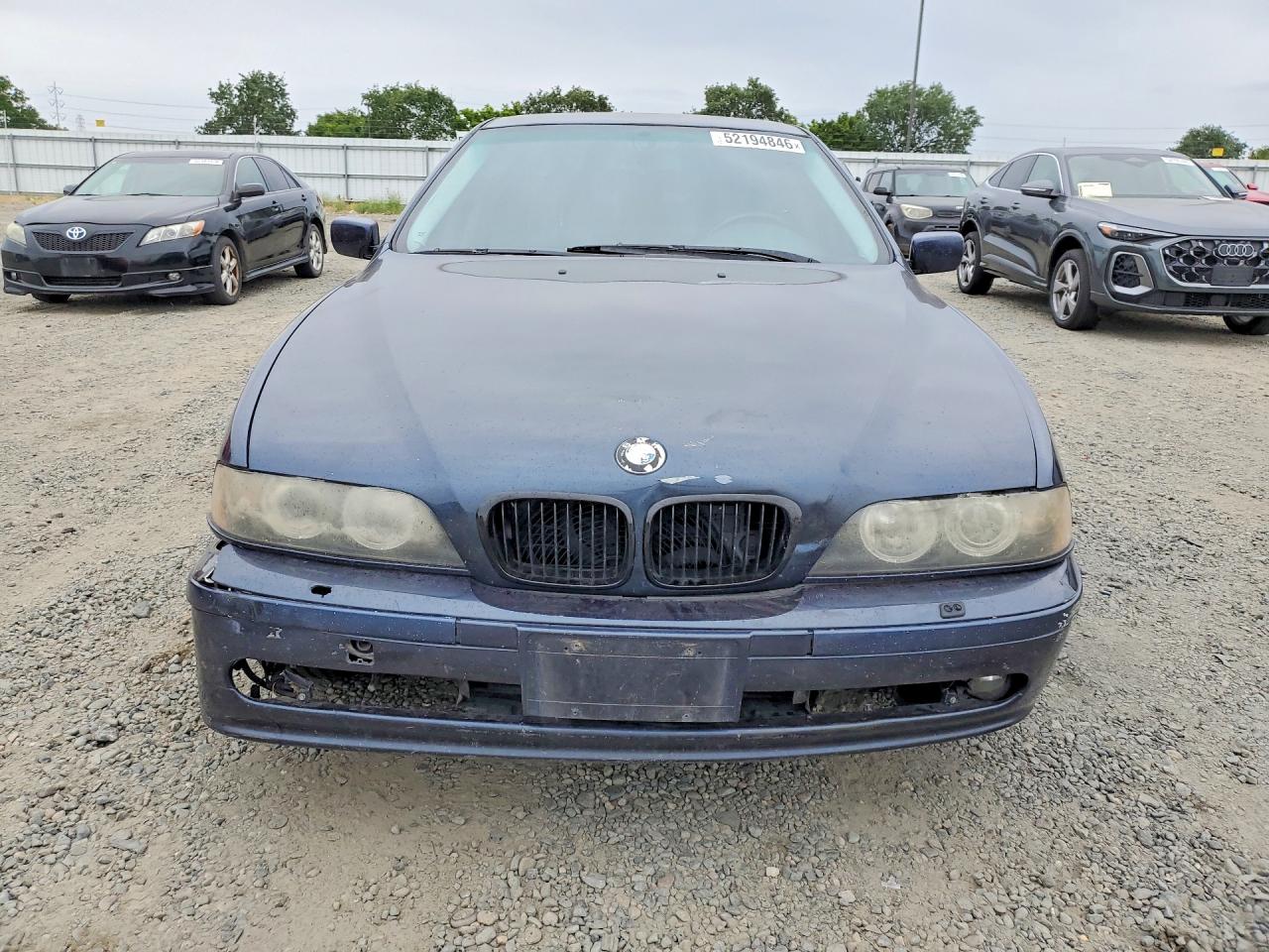 2003 Bmw 530 I Automatic Blue vin: WBADT634X3CK36164