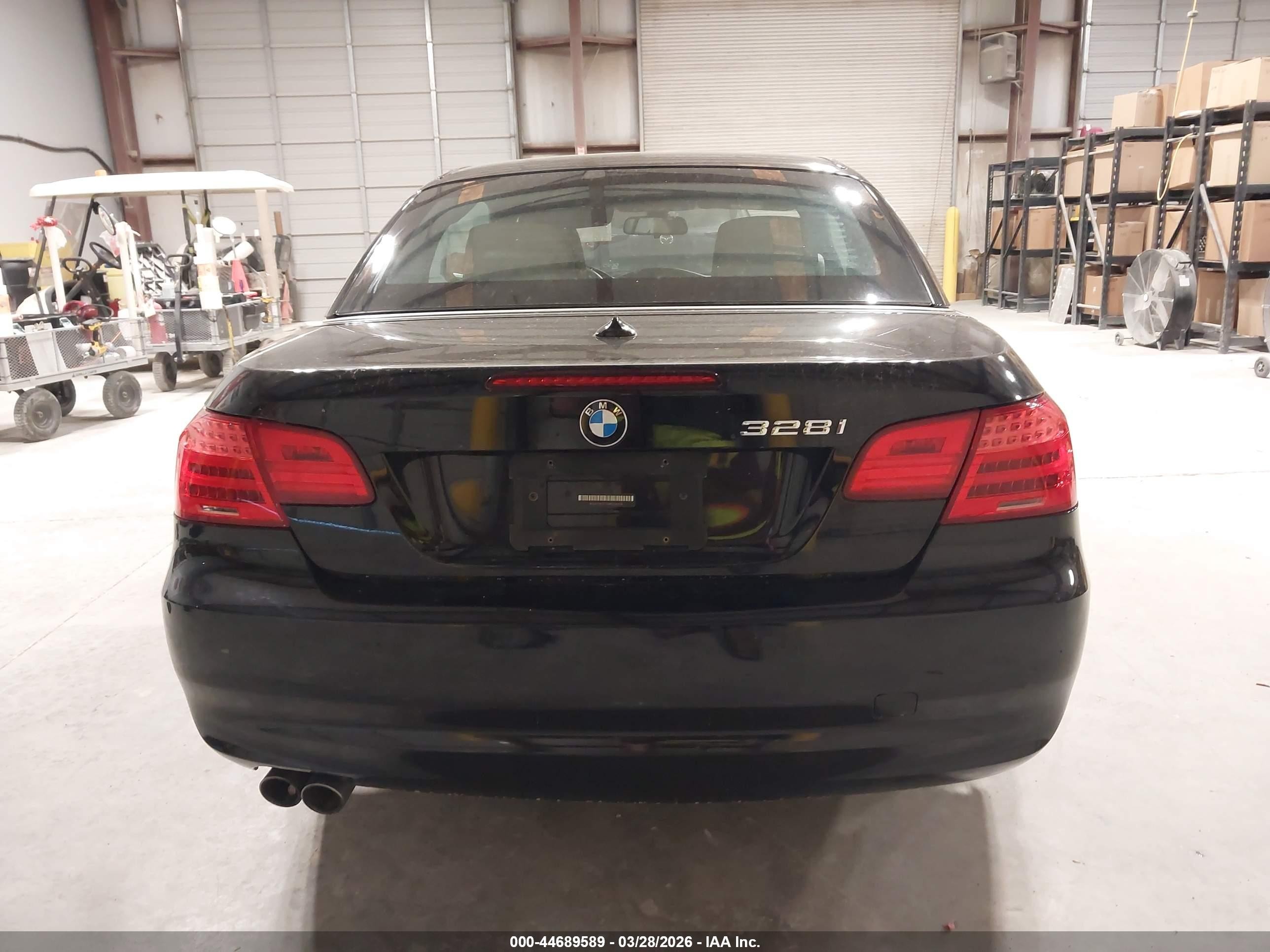 2011 Bmw 328i   Black vin: WBADW3C50BE538404