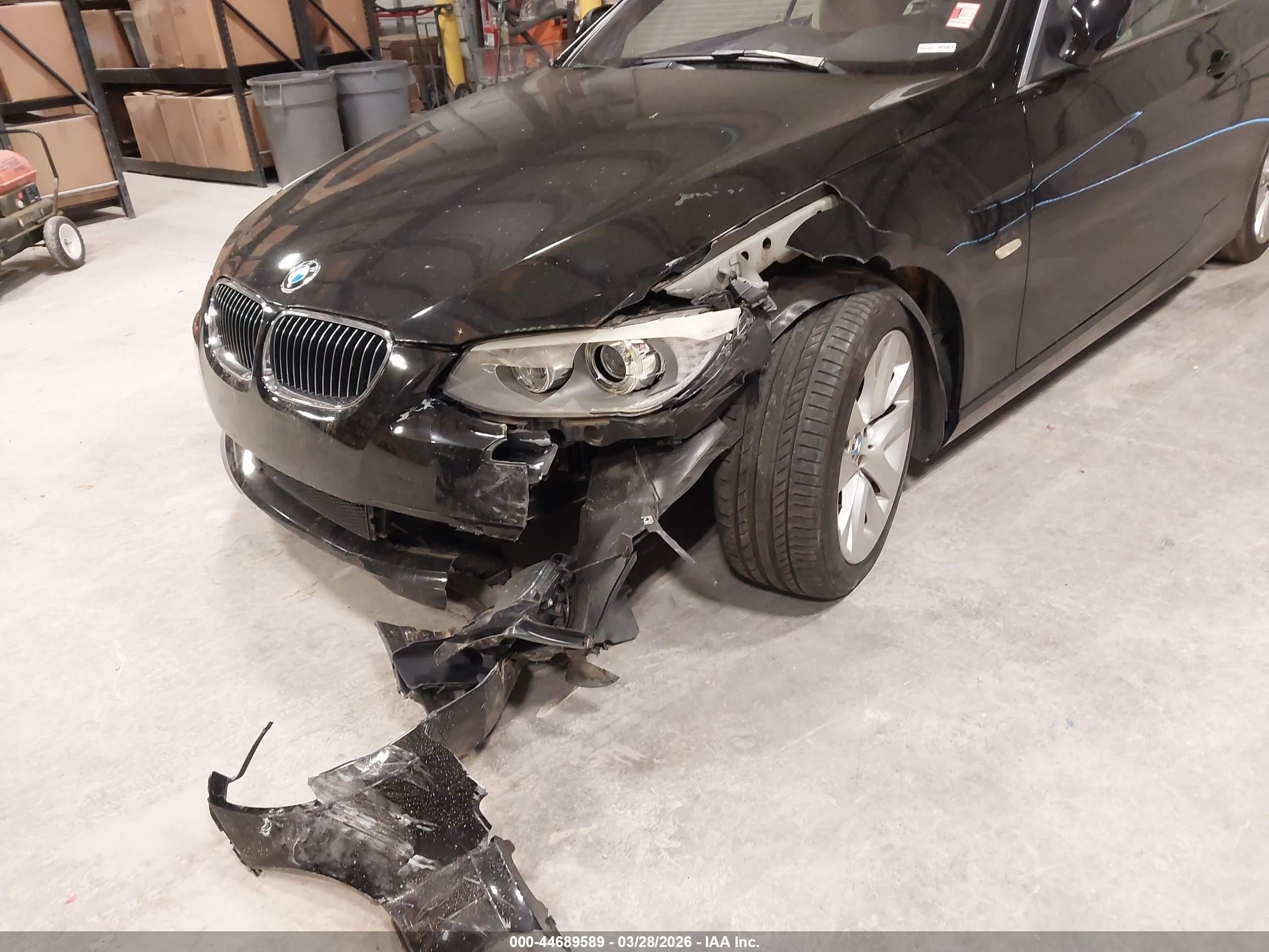 2011 Bmw 328i   Black vin: WBADW3C50BE538404