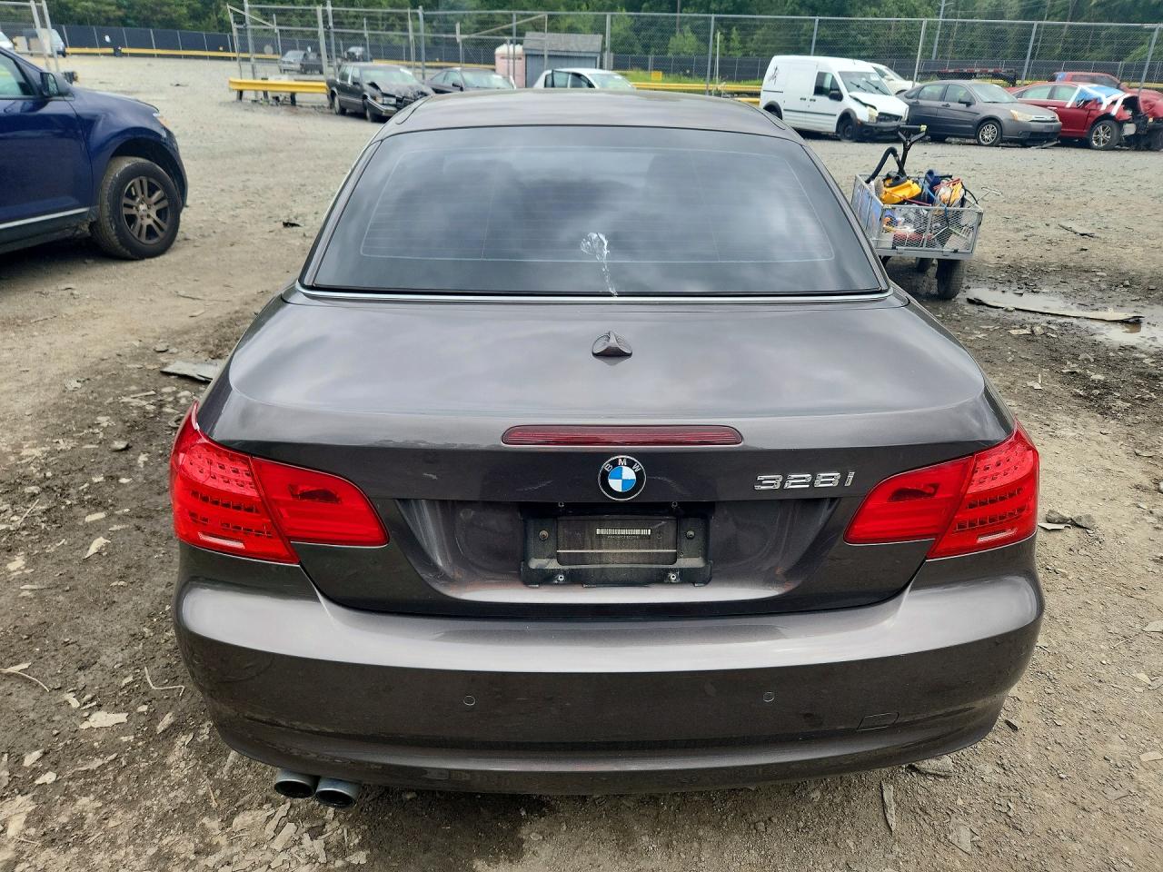 2011 Bmw 328 I Brown vin: WBADW3C52BE539781